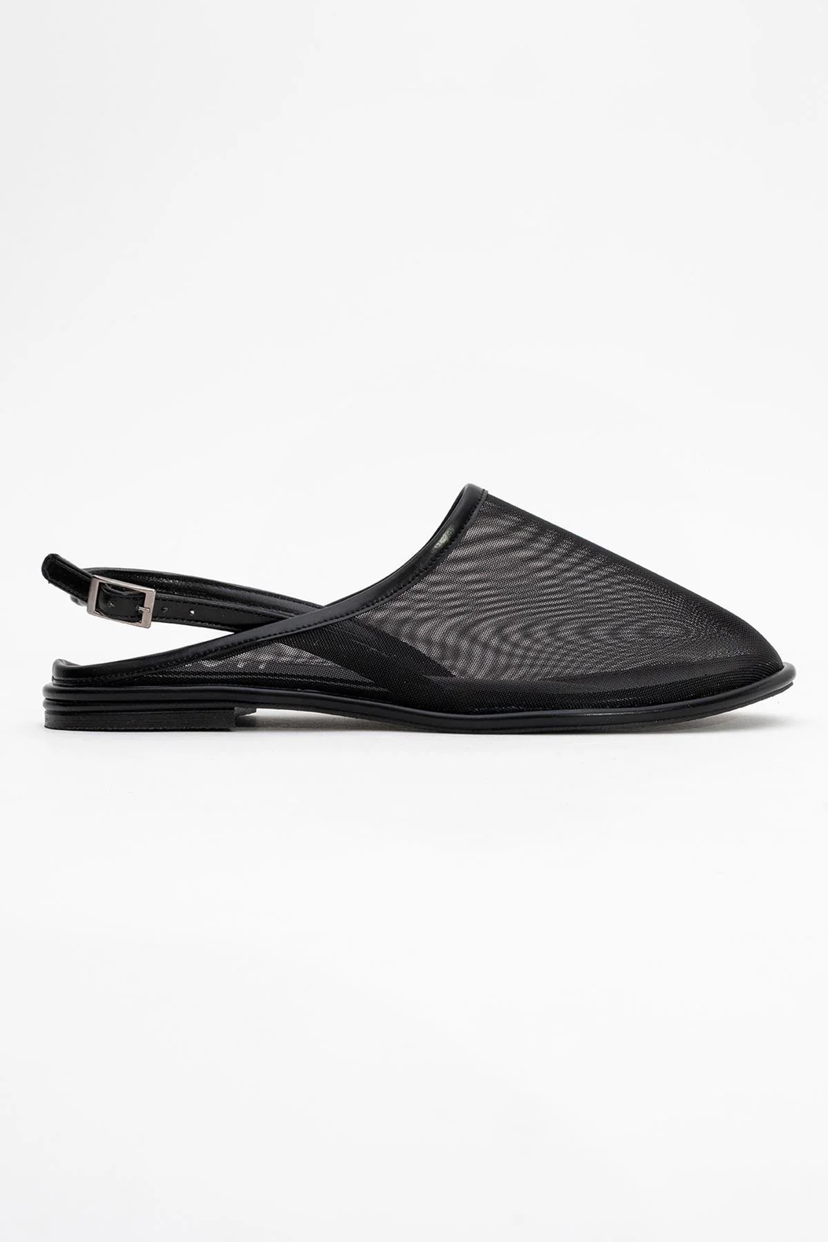 Shen Black Mesh Sandal (Women) - Image 6