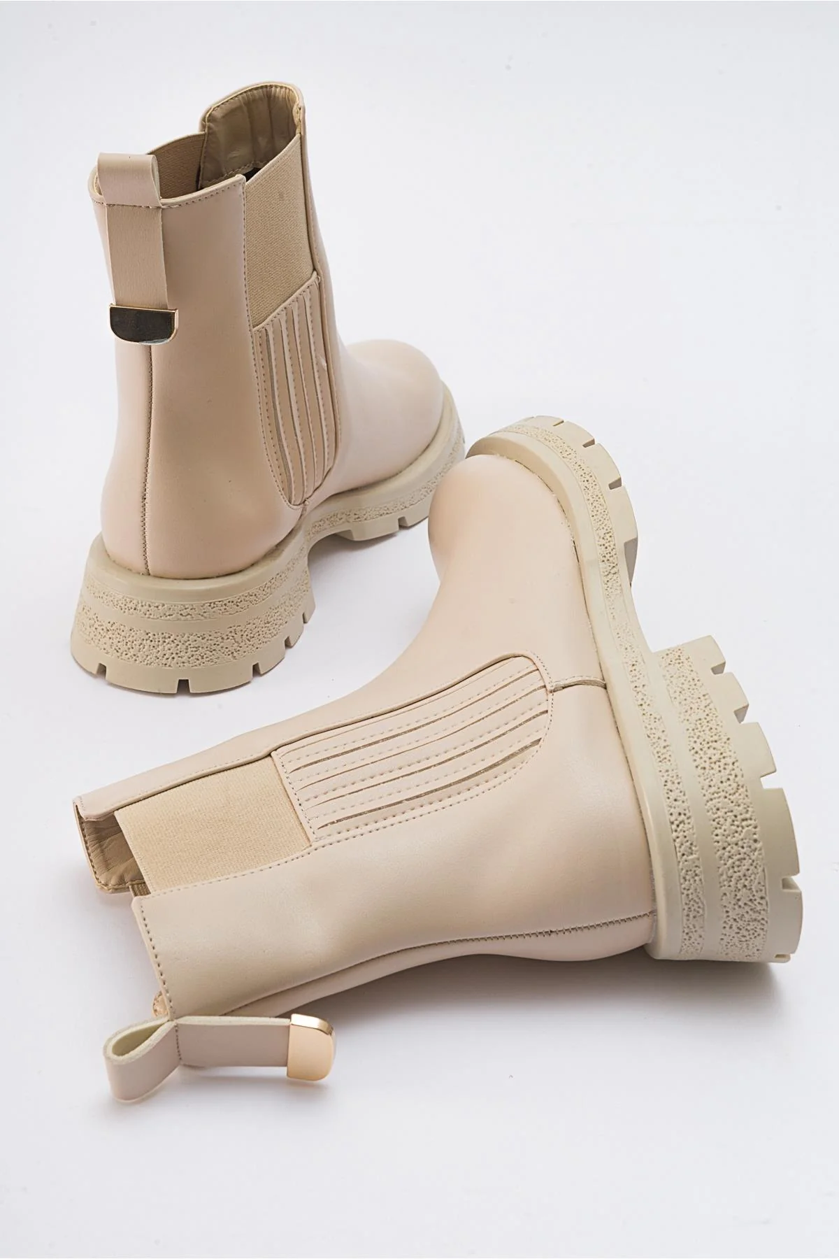 Sofia Beige Chelsea Boot (Women) - Image 2