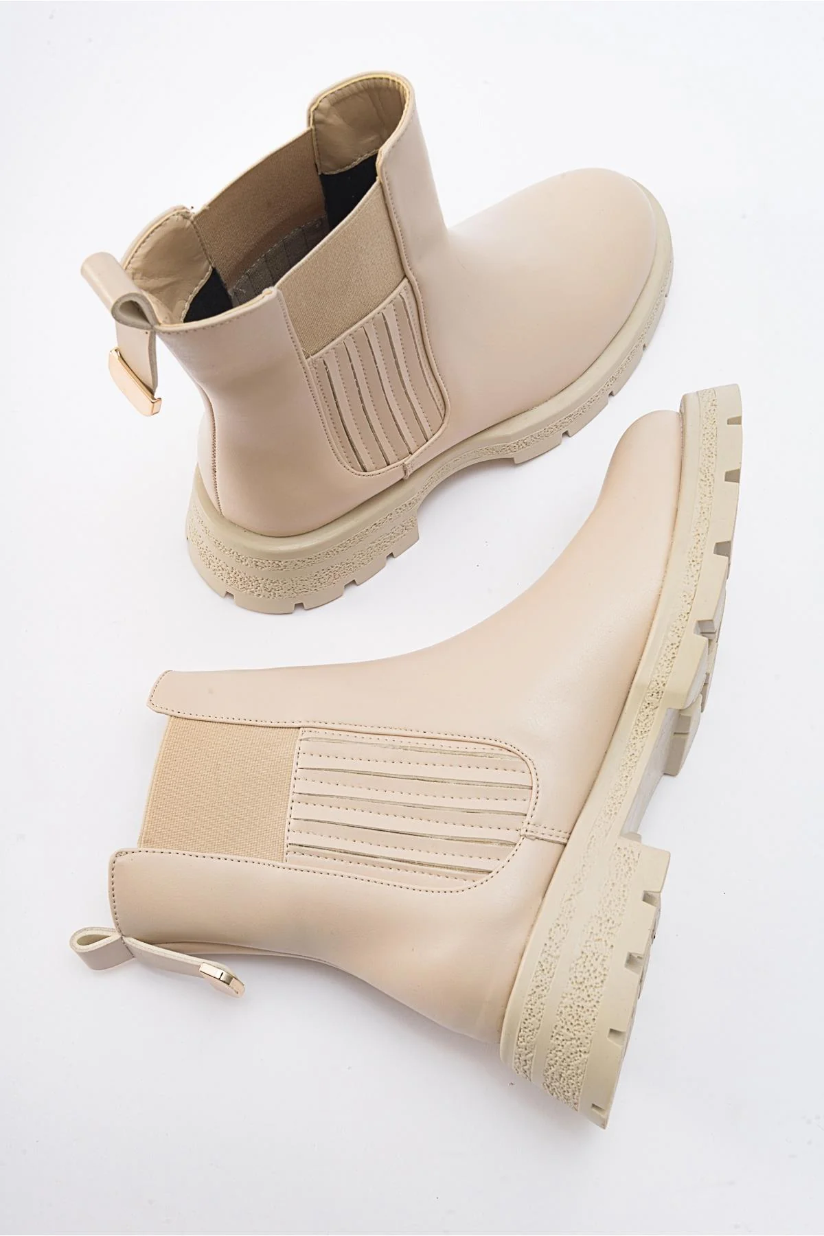 Sofia Beige Chelsea Boot (Women) - Image 5