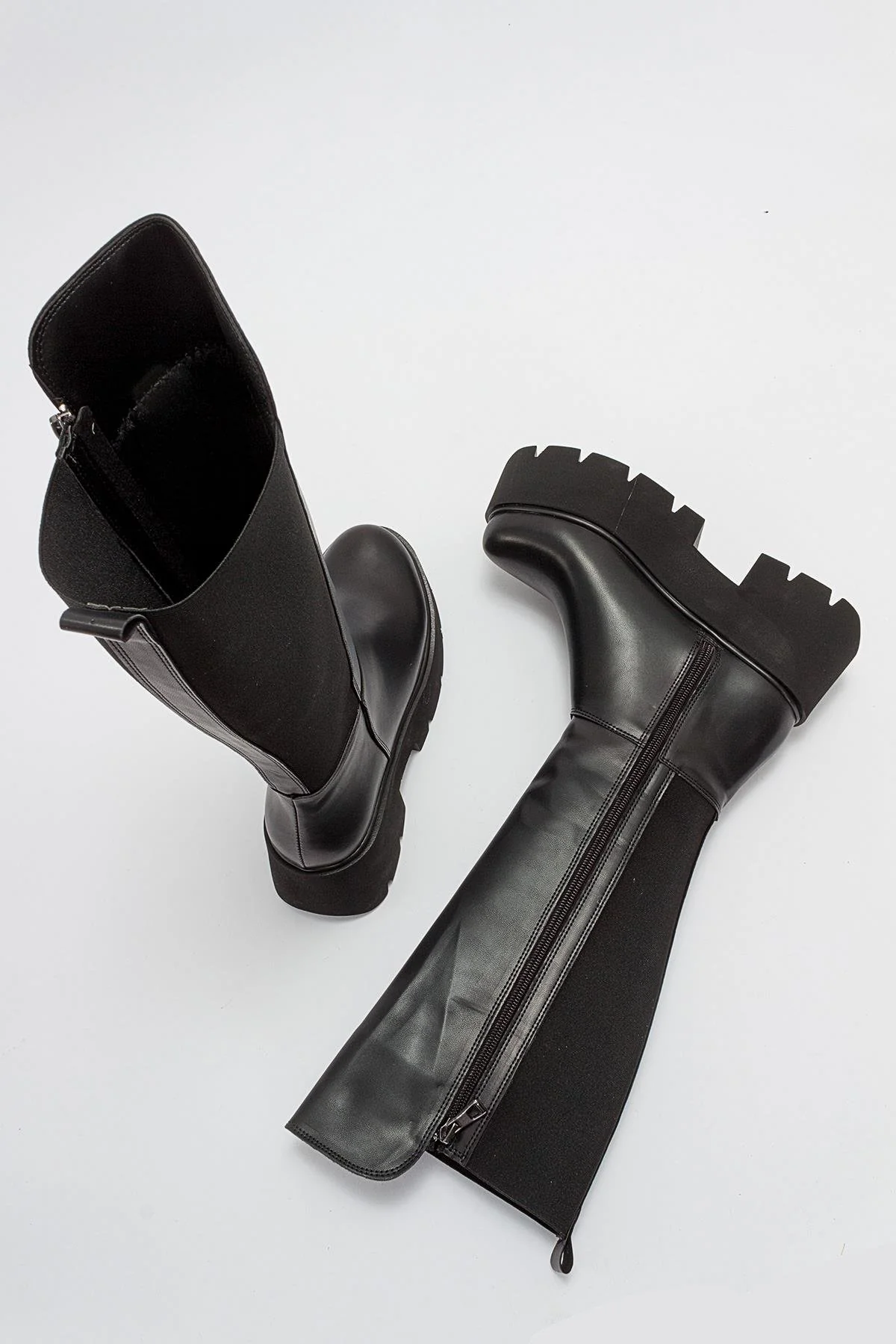 Solo Black Platform Boot (Women) - Image 4