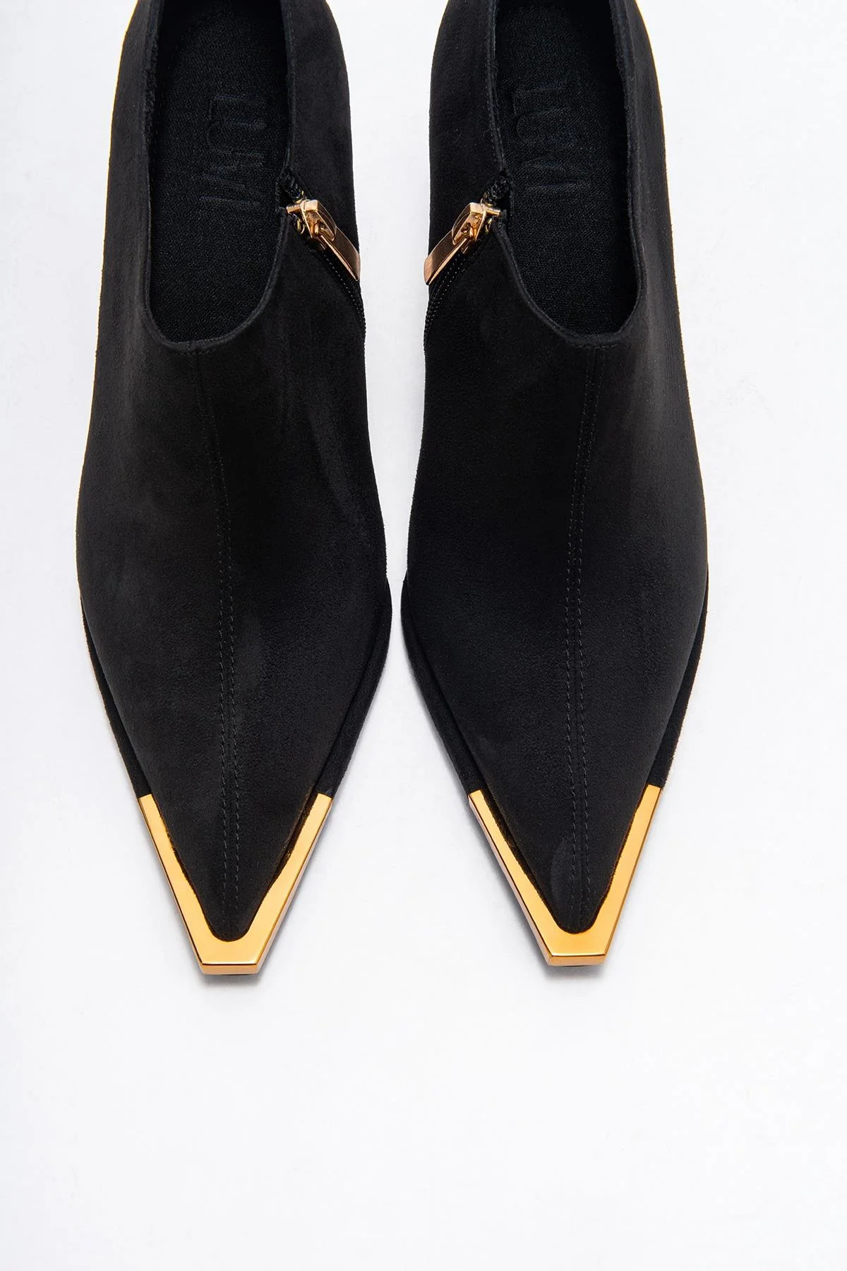Sona - Black Ankle-Heel Shoe (Women) - Image 2
