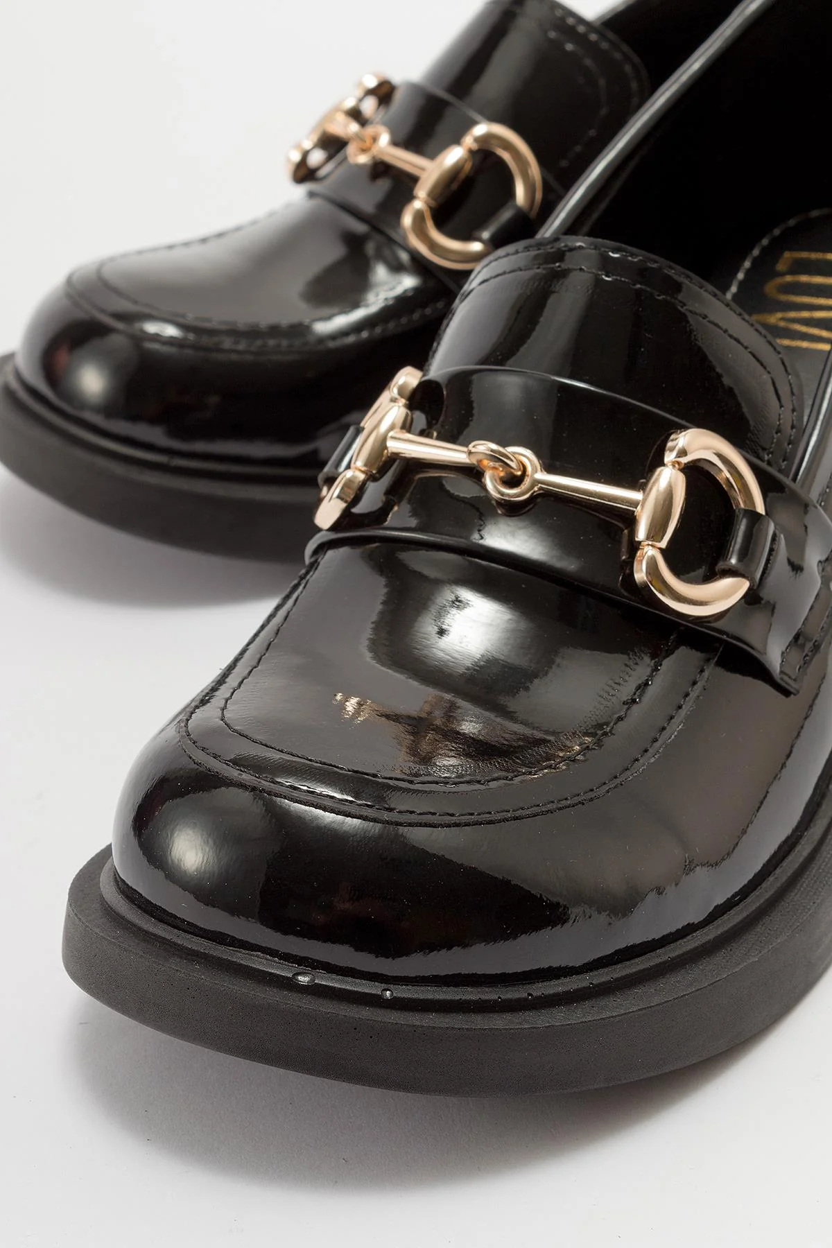 Sono - Black Patent Heeled Shoe (Women) - Image 6