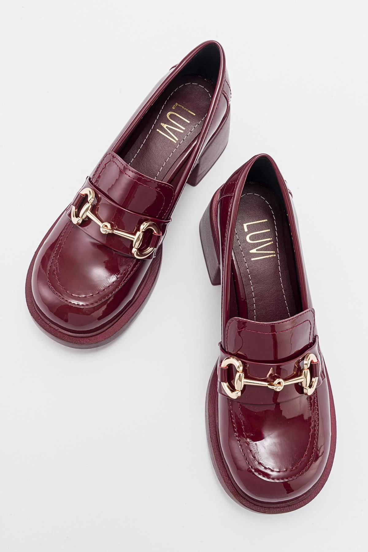 Sono - Burgundy Patent Shoe (Women) - Image 2