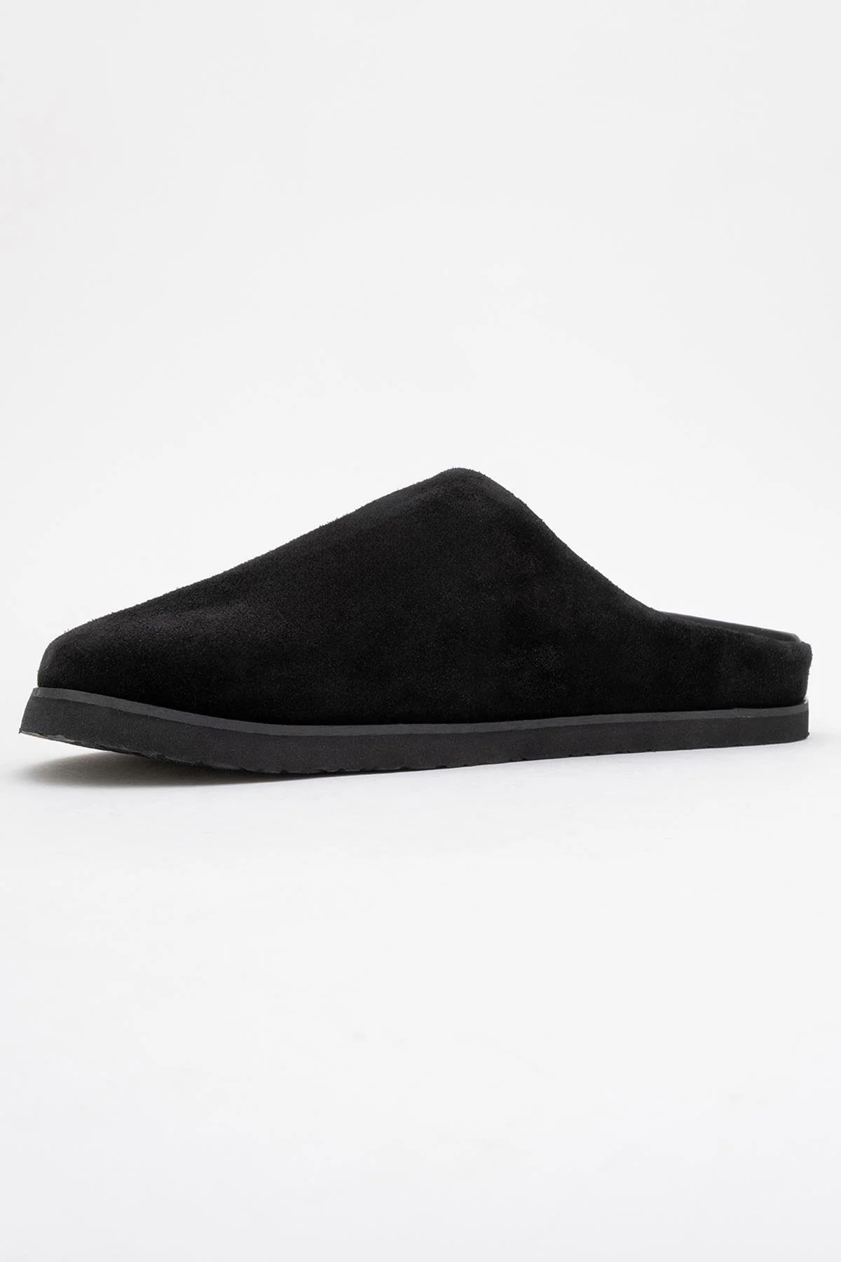Space - Black Suede Leather Slide Sandal (Women) - Image 4