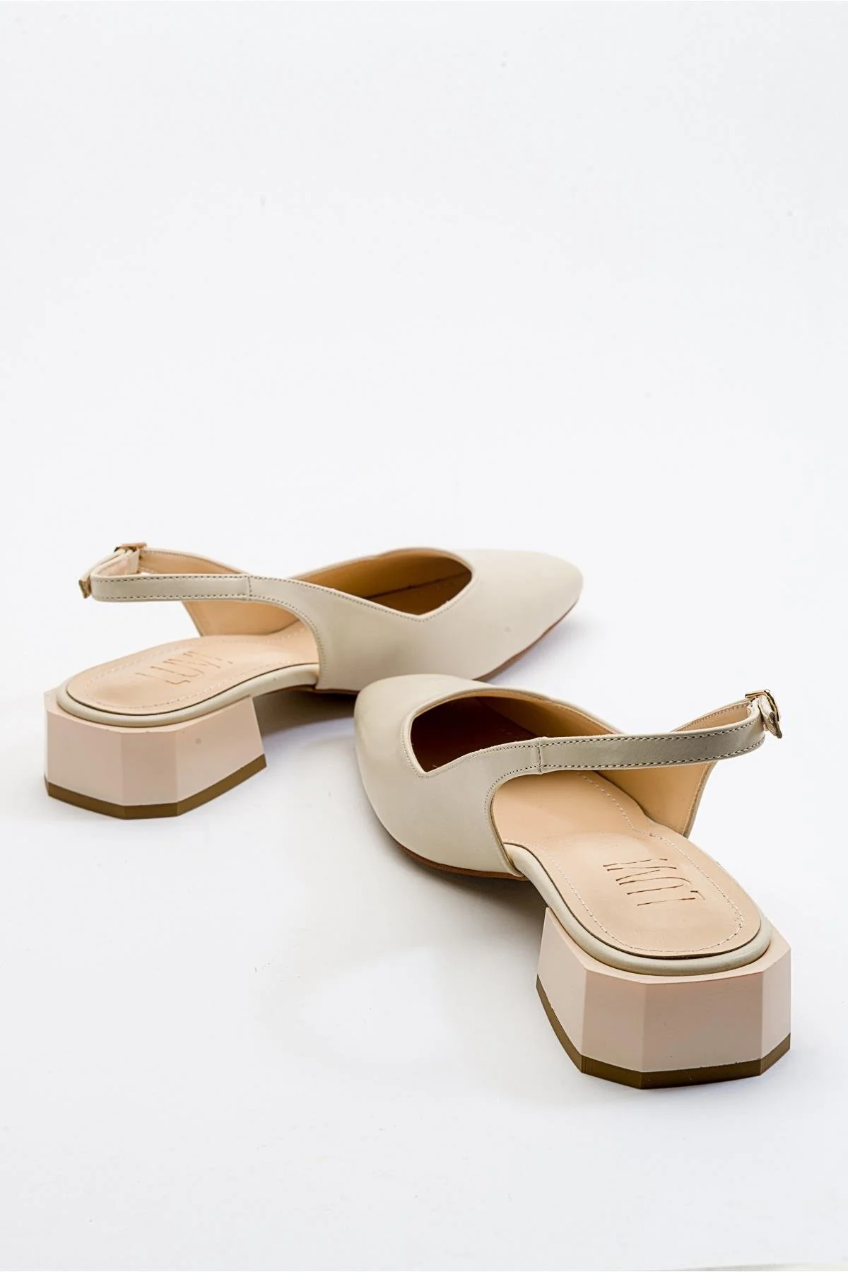 State - Beige Heeled Shoe (Women) - Image 5
