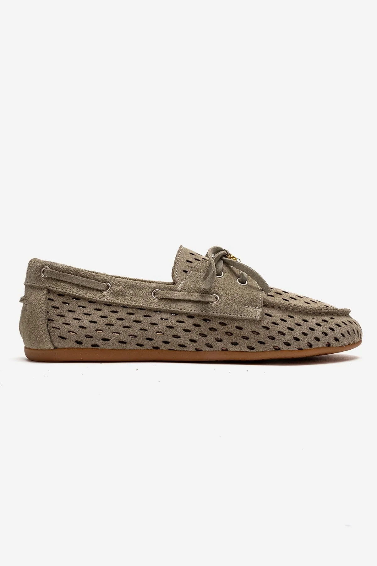 Stevo - Green Genuine Leather Lace-Up Loafer (Women) - Image 4