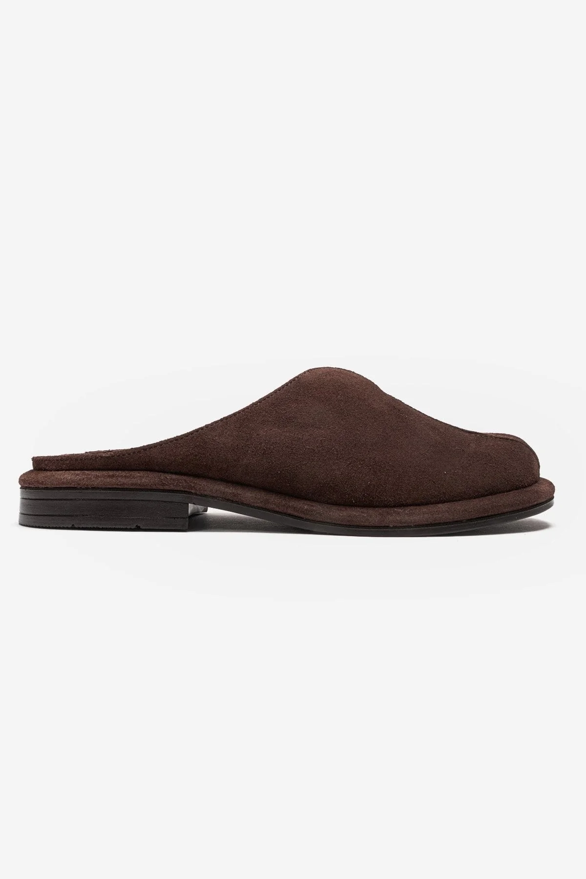 Tansy - Brown Genuine Leather Closed-Toe Mule (Women) - Image 4