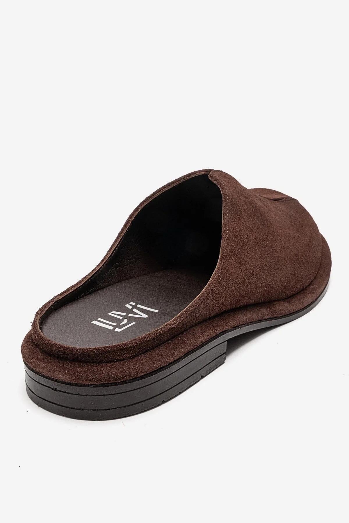 Tansy - Brown Genuine Leather Closed-Toe Mule (Women) - Image 5