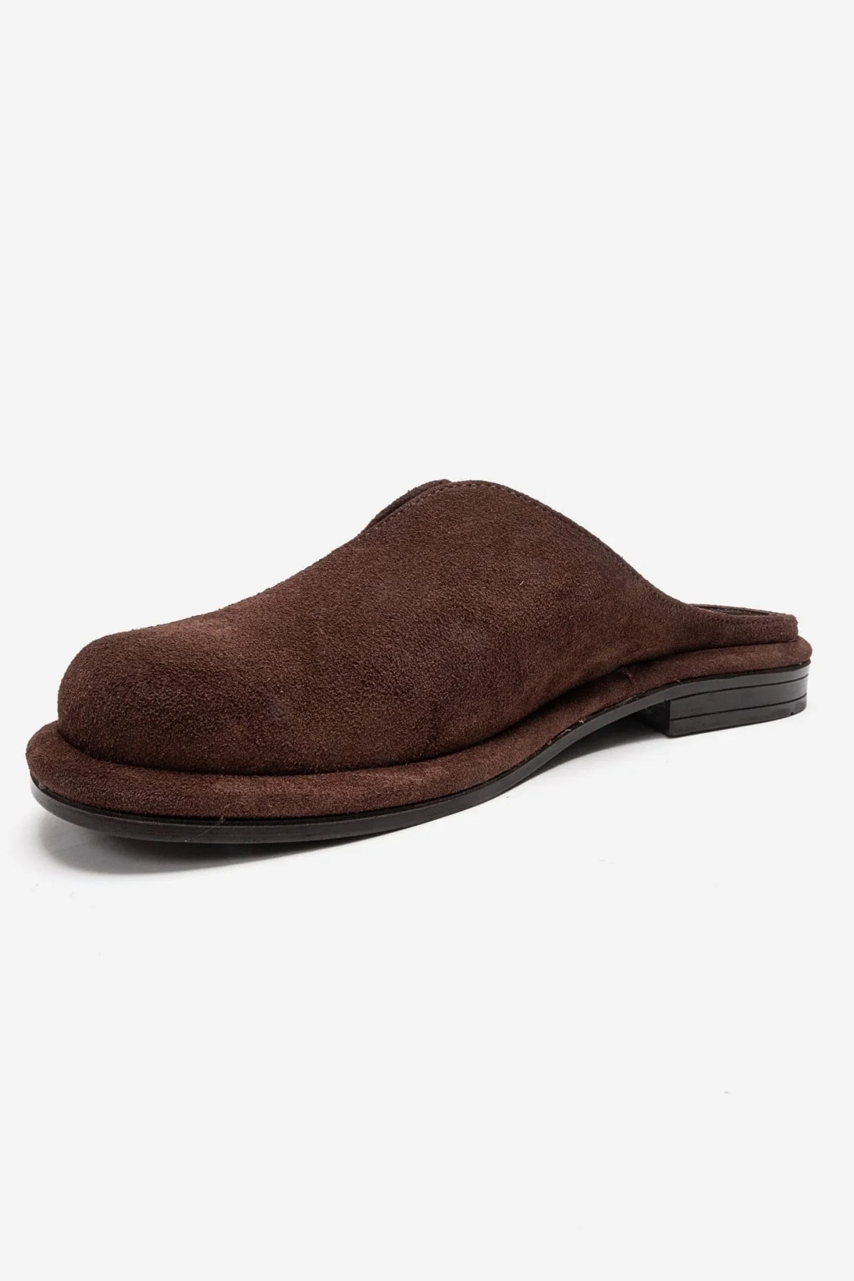 Tansy - Brown Genuine Leather Closed-Toe Mule (Women) - Image 6