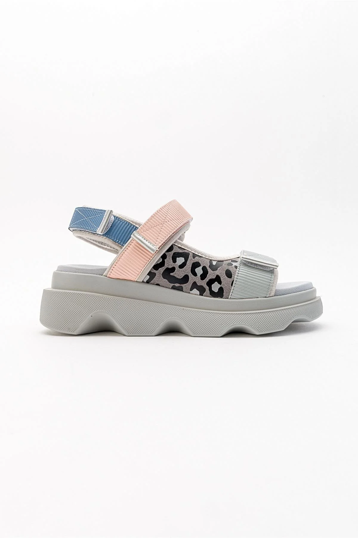 Tedy - Blue Patterned Sandal (Women) - Image 6