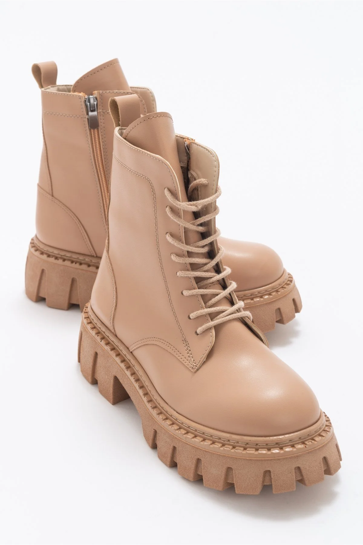 Zarela - Taupe Ankle Boot (Women)