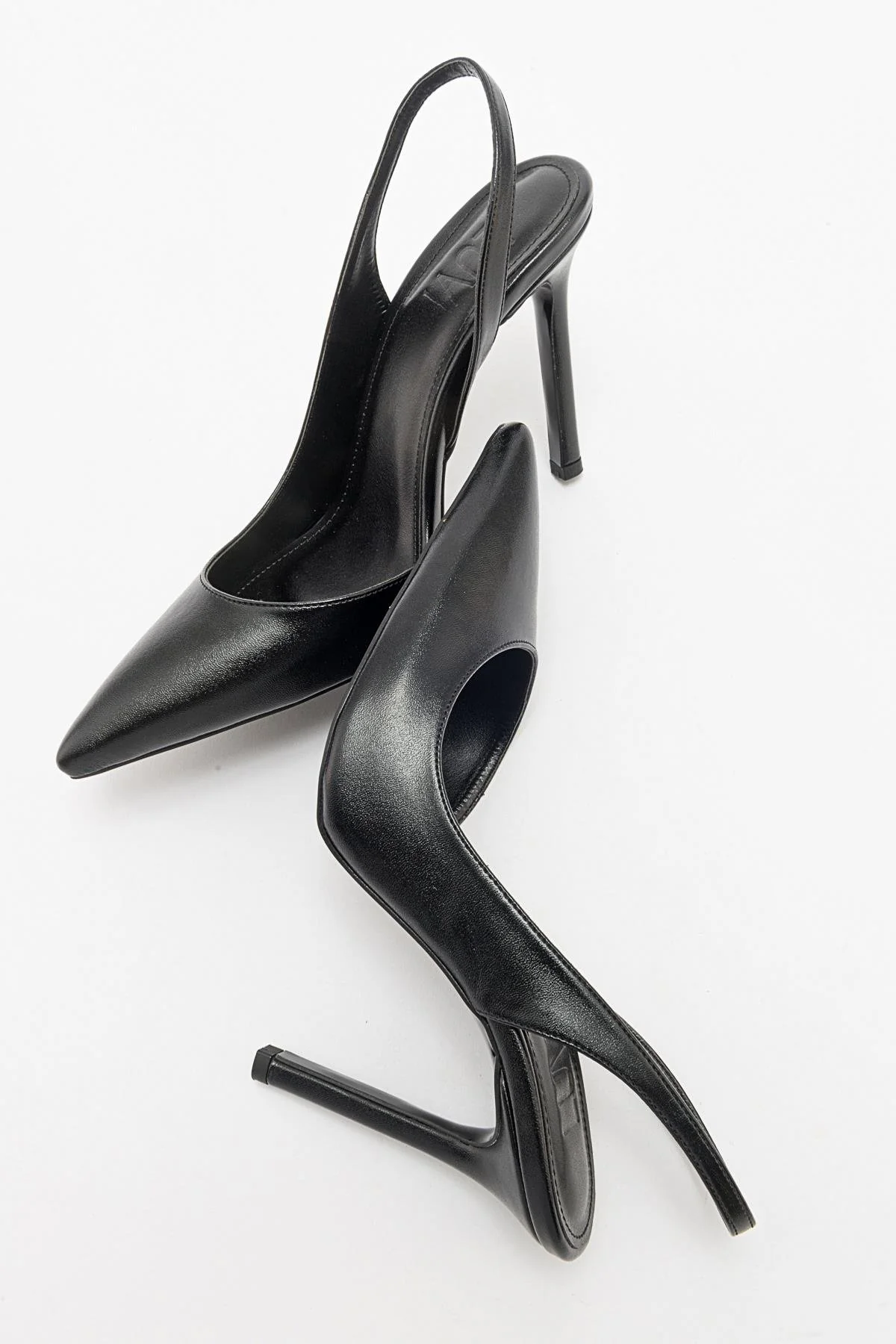 Twine - Black Heeled Shoe (Women) - Image 5