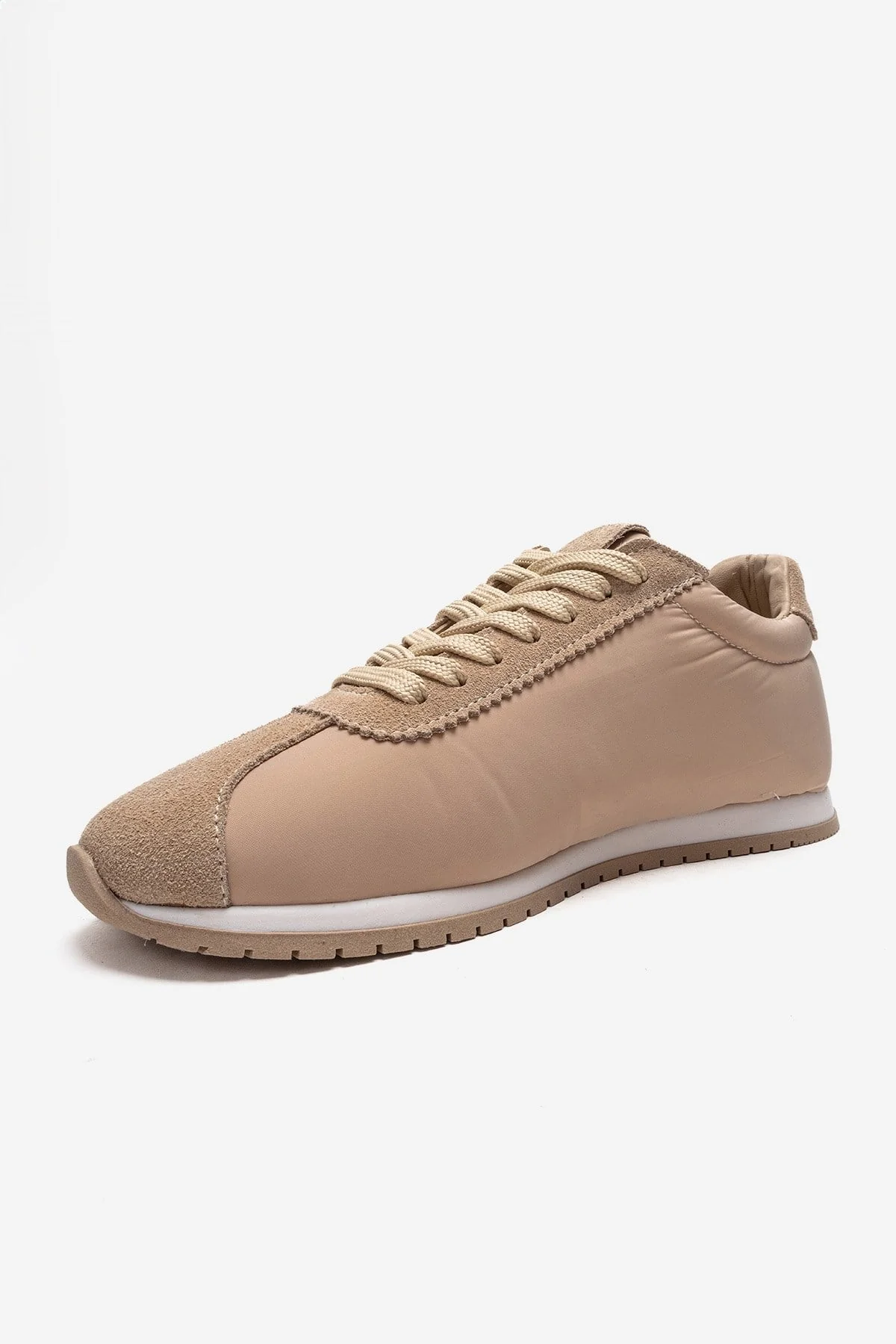 UNICA - Beige Genuine Leather Sneaker (Women) - Image 6