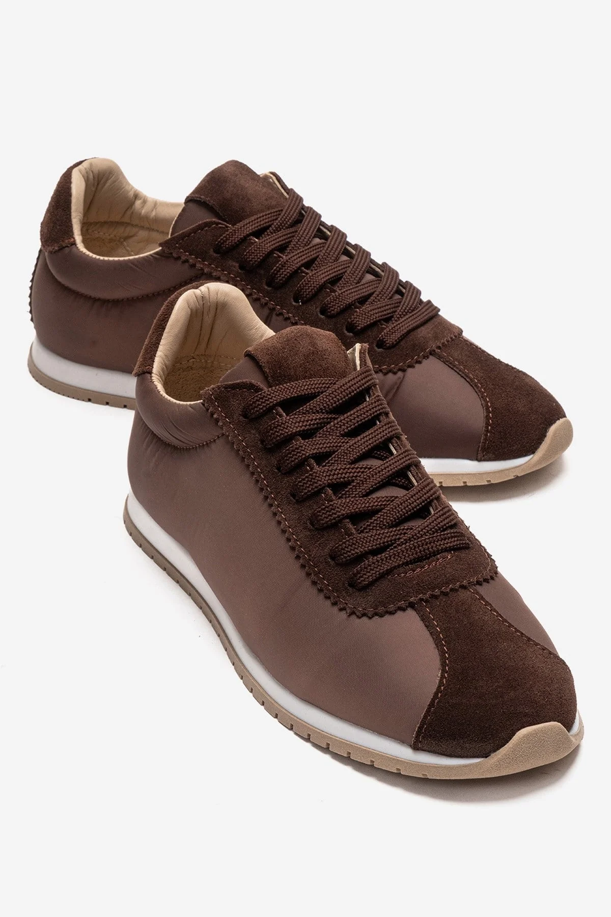 UNICA - Brown Genuine Leather Sneaker (Women)
