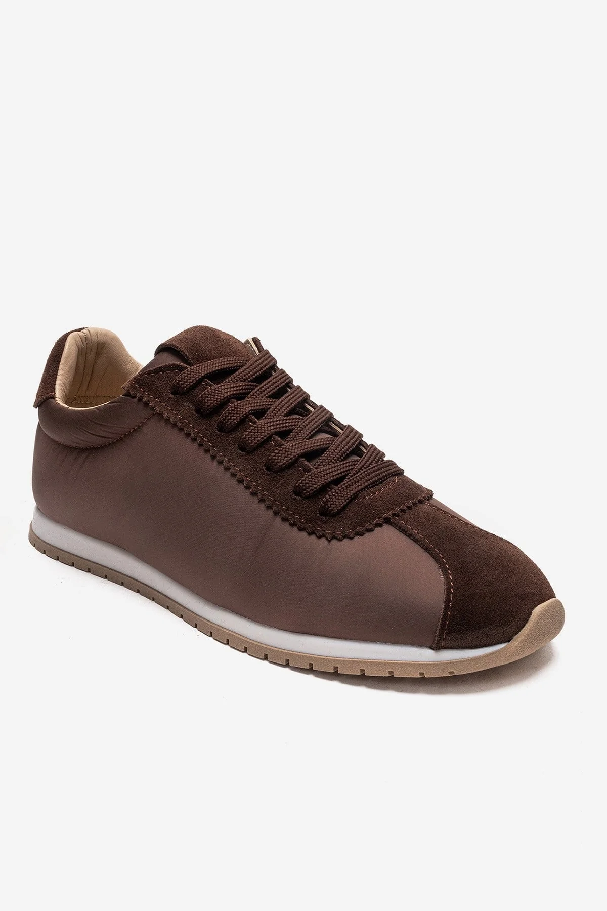 UNICA - Brown Genuine Leather Sneaker (Women) - Image 3