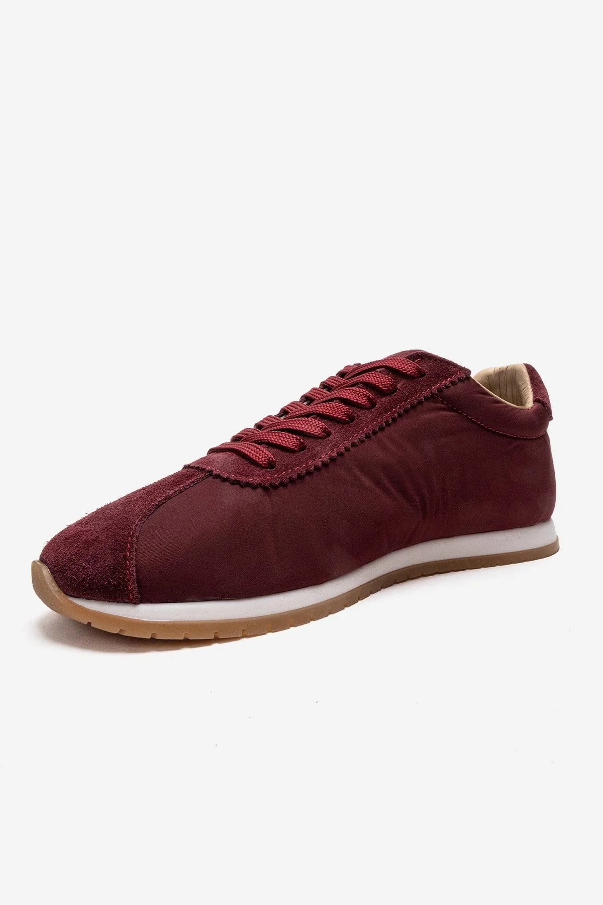 UNICA - Burgundy Genuine Leather Sneaker (Women) - Image 6