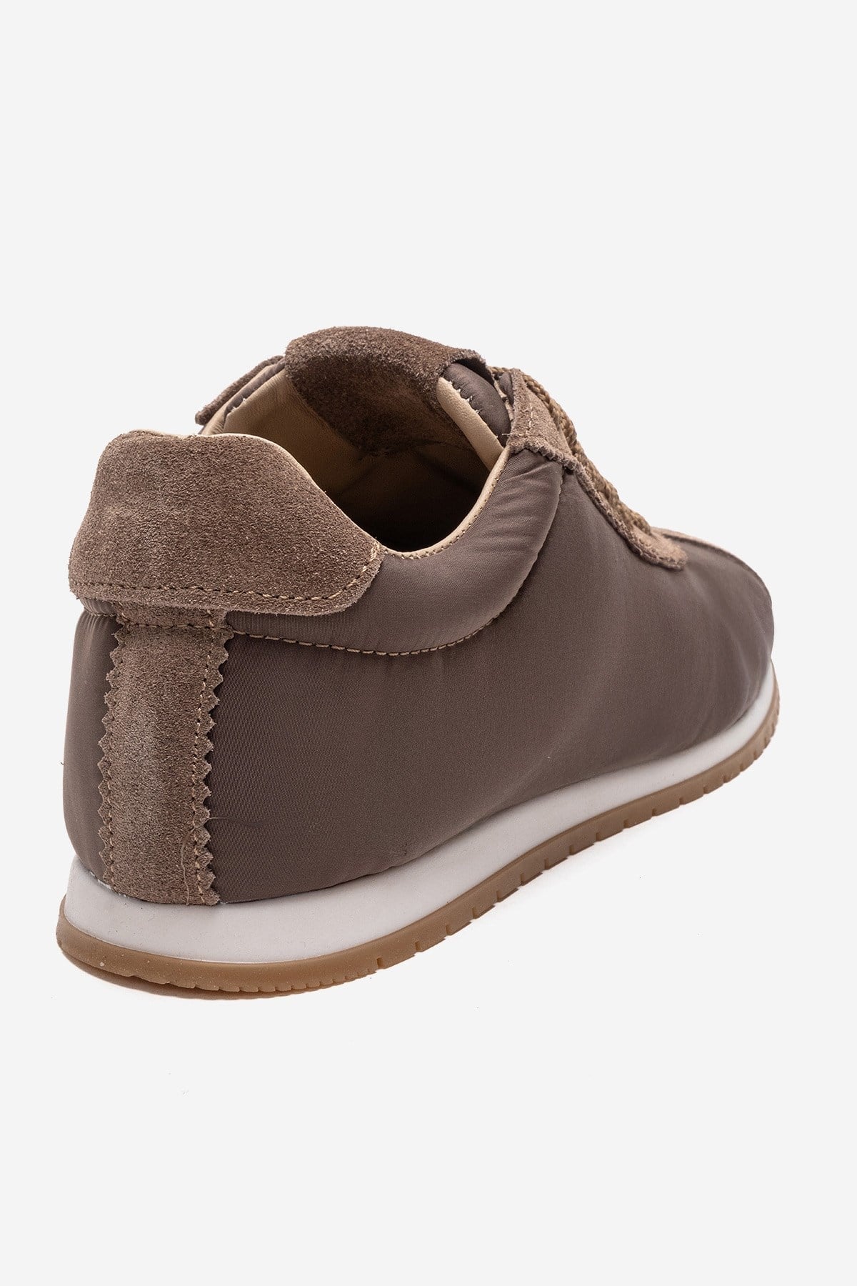 UNICA - Taupe Genuine Leather Sneaker (Women) - Image 5
