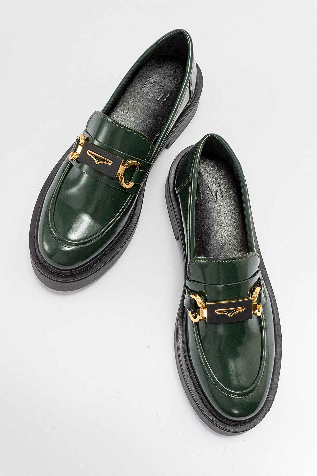 Unte - Green Loafer (Women) - Image 3