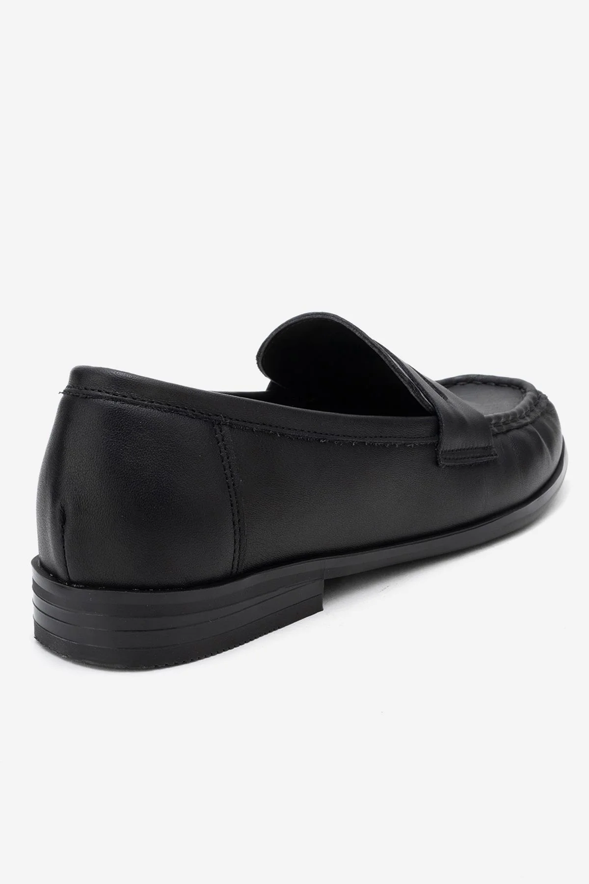 Valia - Black Genuine Leather Loafer (Women) - Image 5