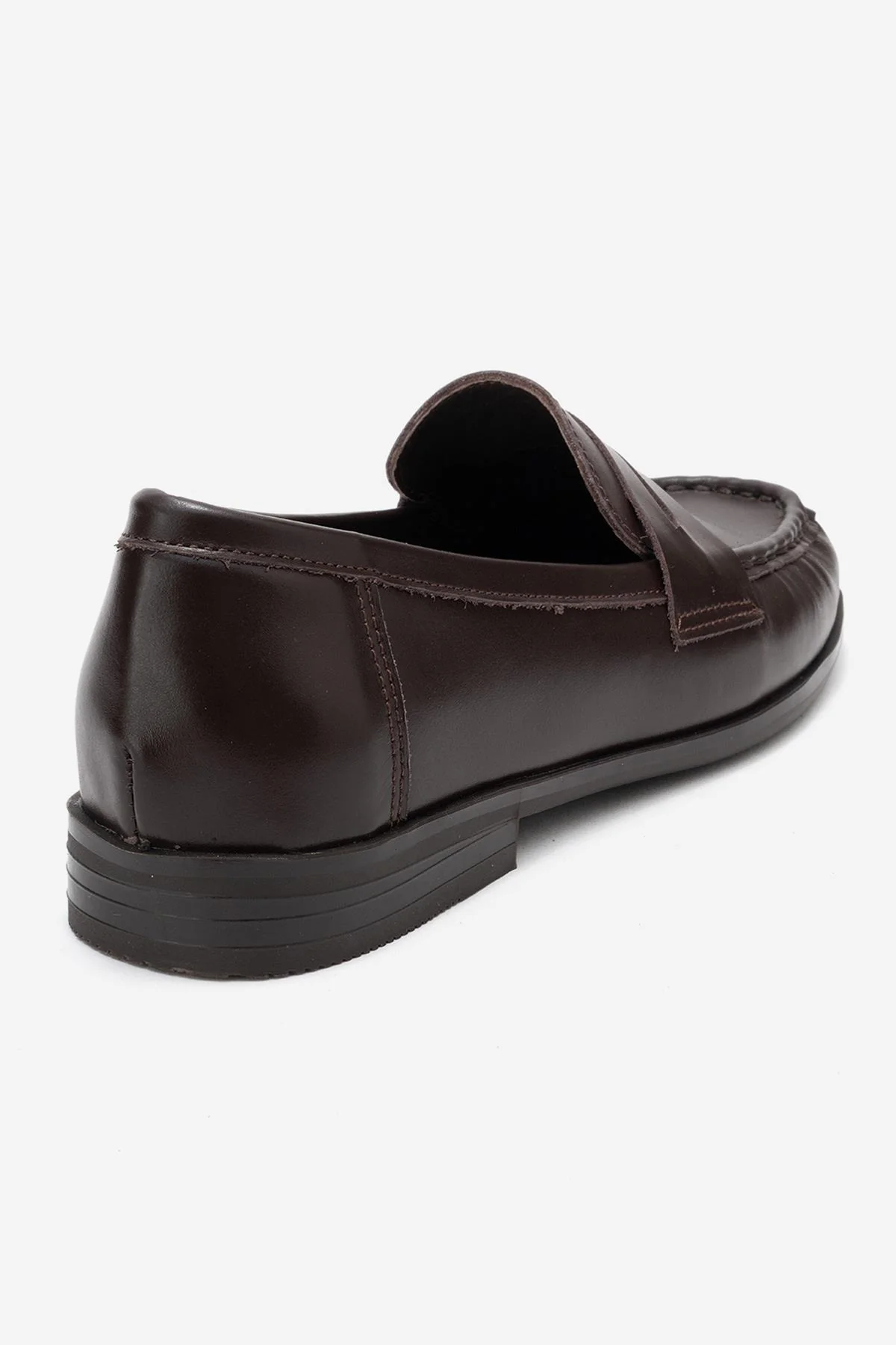 Valia - Brown Genuine Leather Loafer (Women) - Image 5