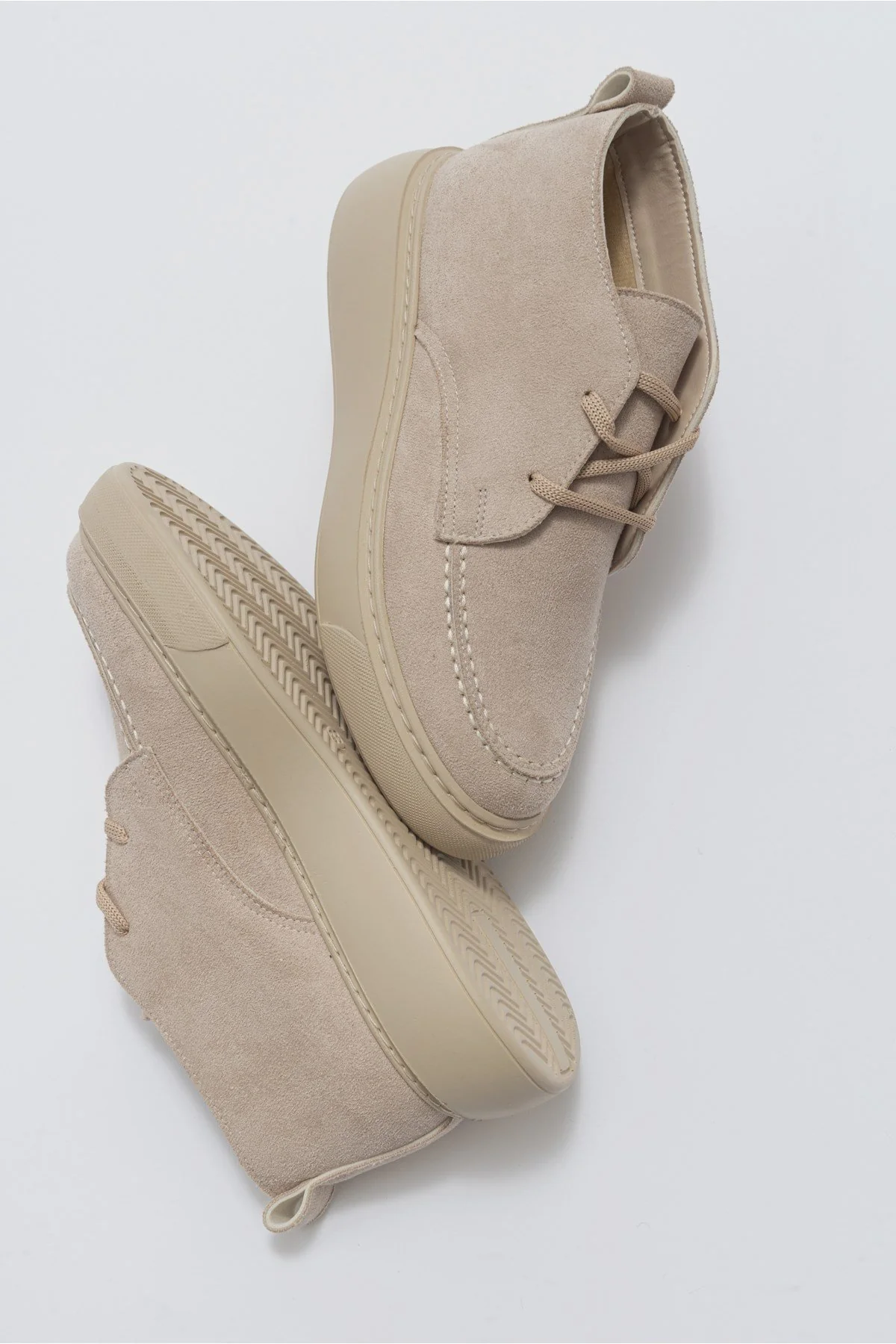 Valve - Beige Suede Boot (Women) - Image 3