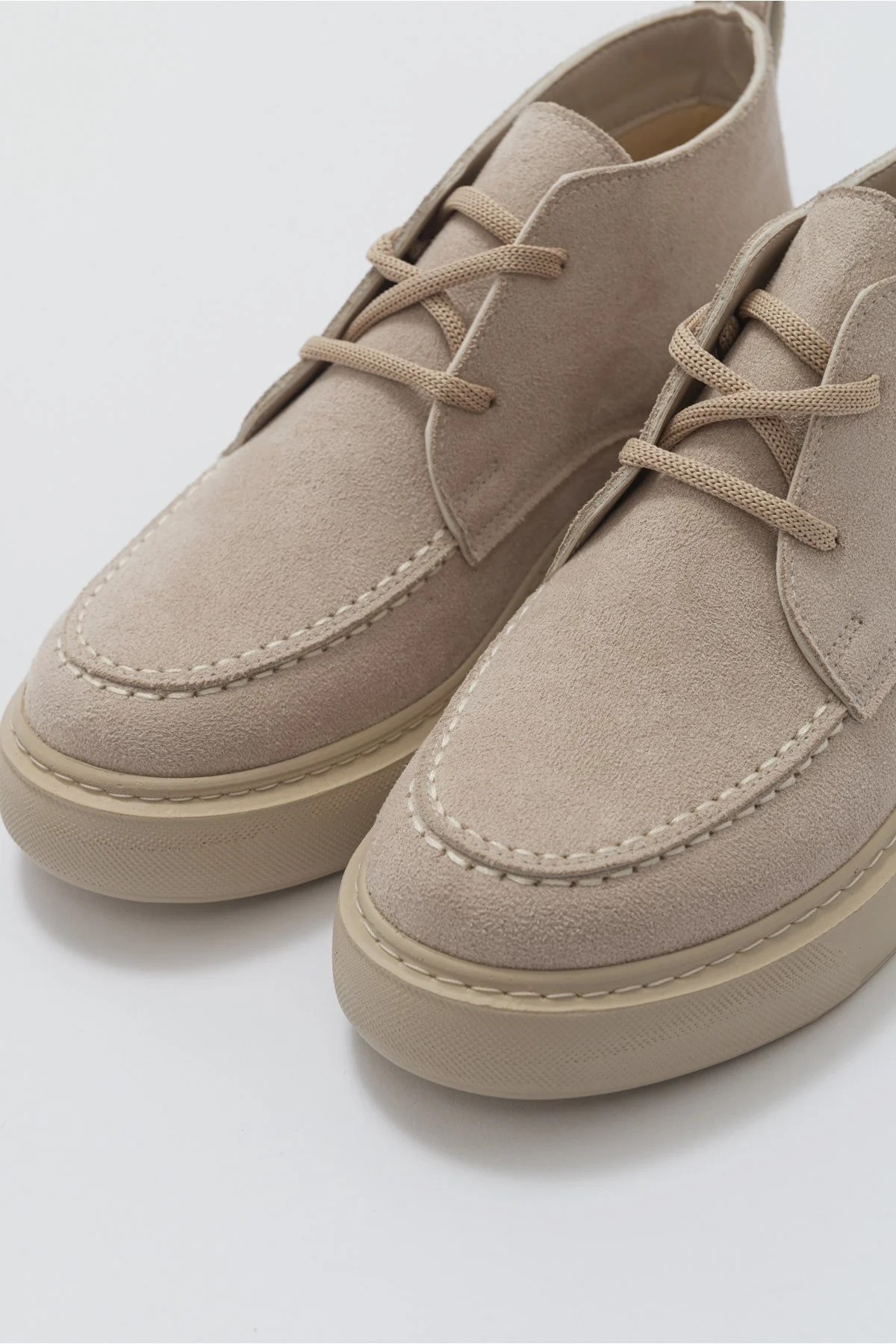 Valve - Beige Suede Boot (Women) - Image 4
