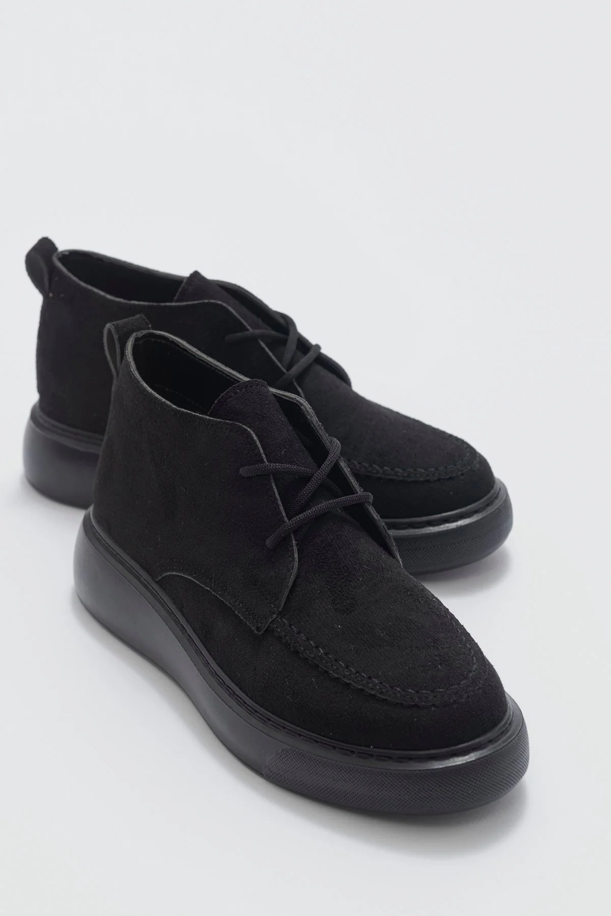 Valve - Black Suede Boot (Women)