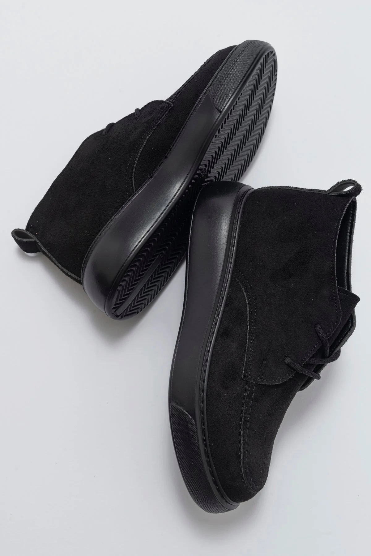 Valve - Black Suede Boot (Women) - Image 2