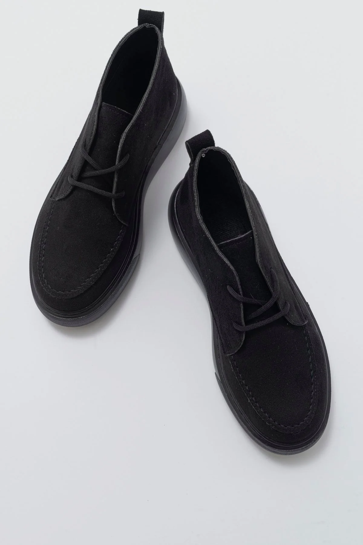 Valve - Black Suede Boot (Women) - Image 3