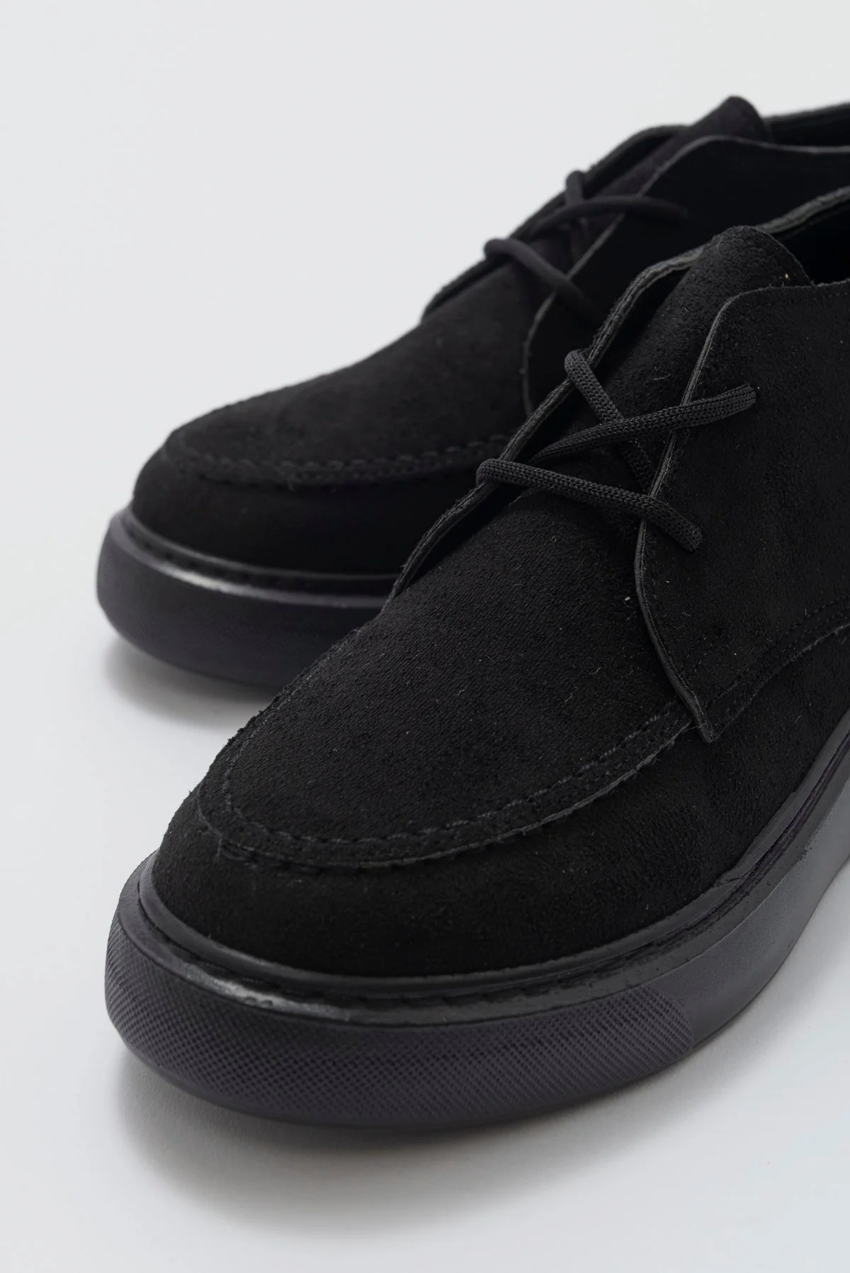 Valve - Black Suede Boot (Women) - Image 4