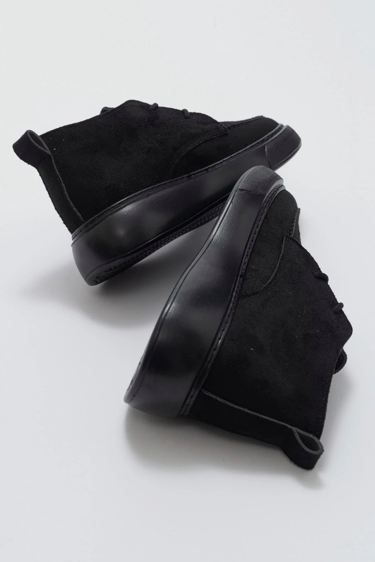Valve - Black Suede Boot (Women) - Image 5