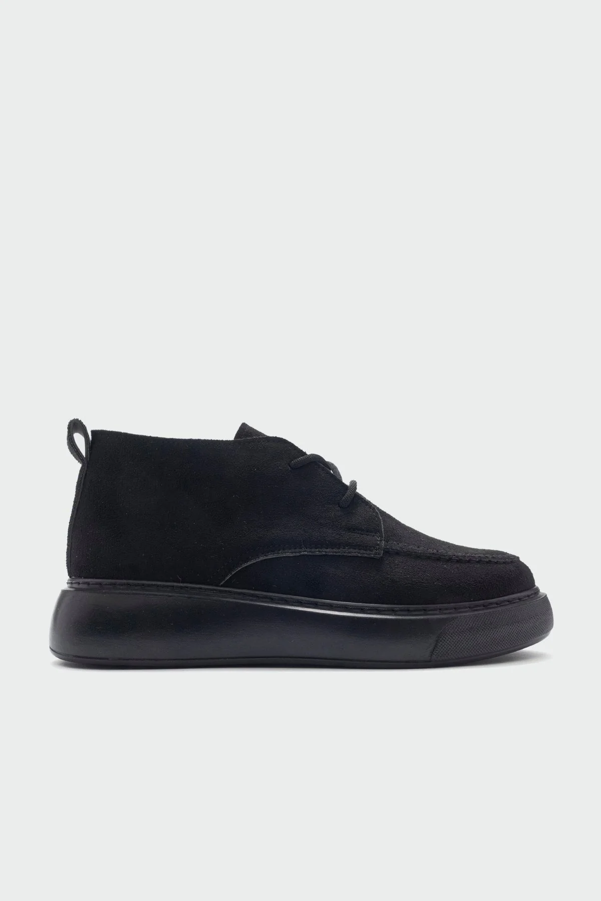 Valve - Black Suede Boot (Women) - Image 6