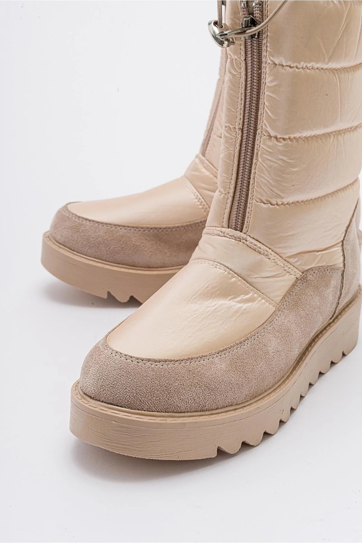 Vay - Nude Zip-Up Snow Boot (Women) - Image 5