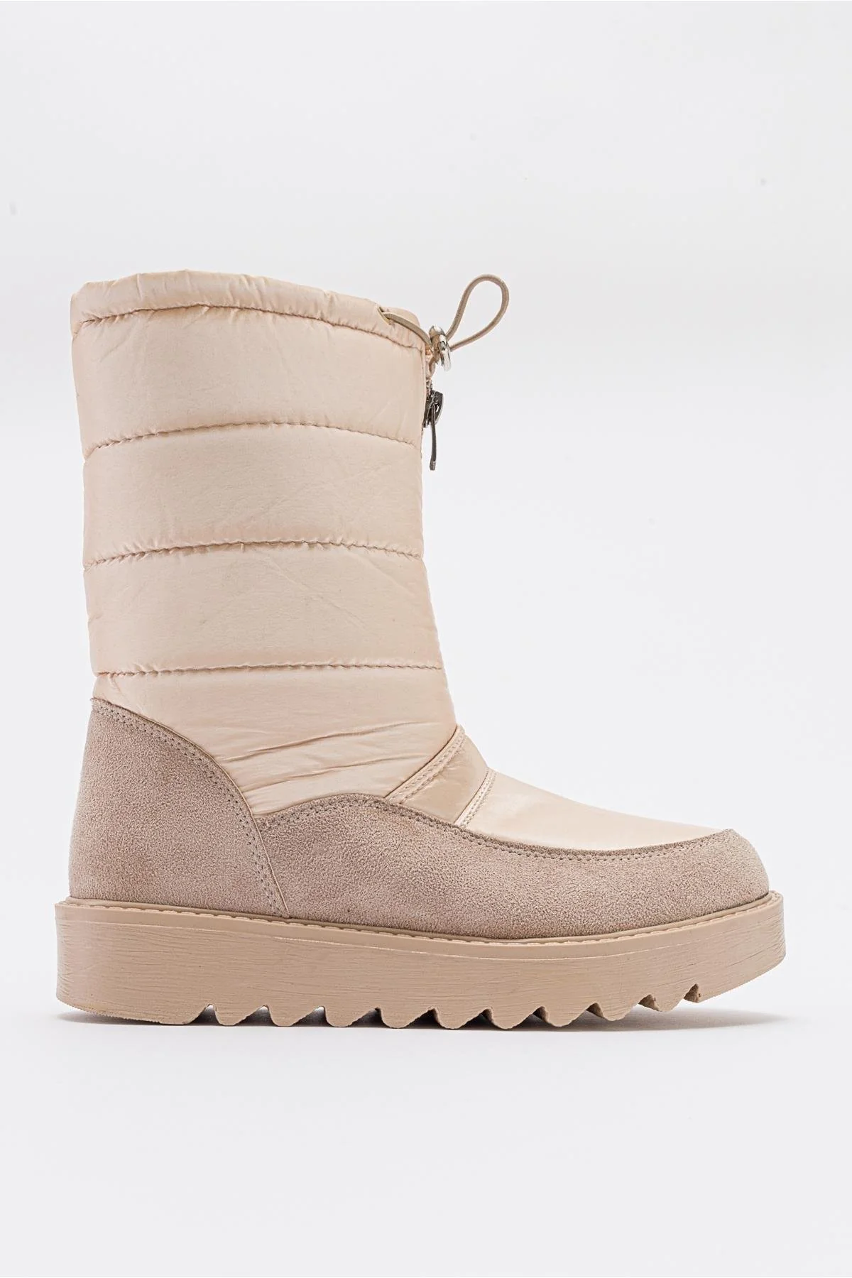 Vay - Nude Zip-Up Snow Boot (Women) - Image 6