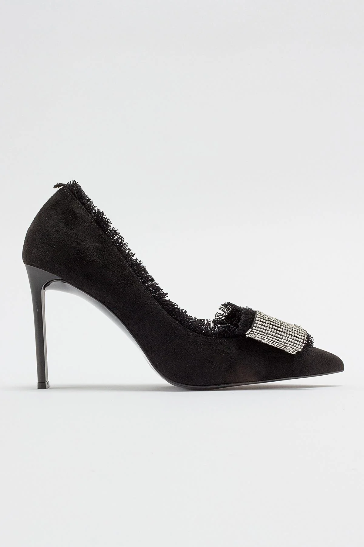 Vegas - Black Heeled Shoe (Women) - Image 6