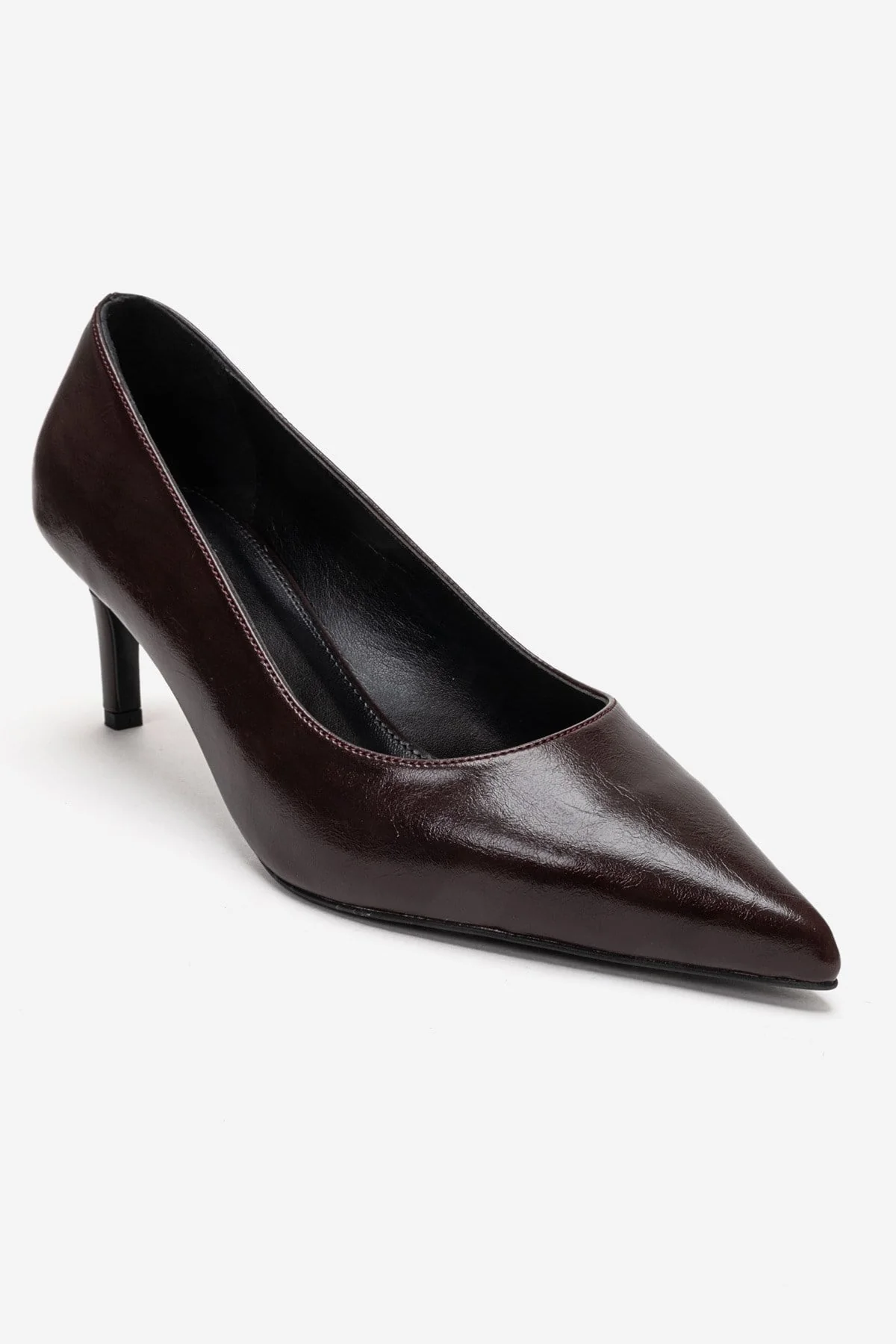 VELMIRA - Burgundy Stiletto Pump (Women) - Image 3