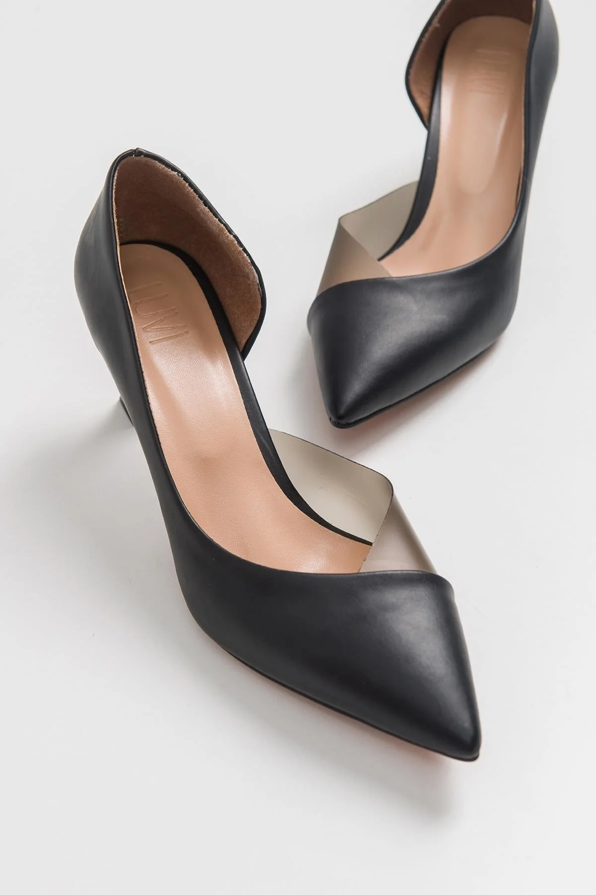 Vera Black Pointed Toe Pump (Women) - Image 6