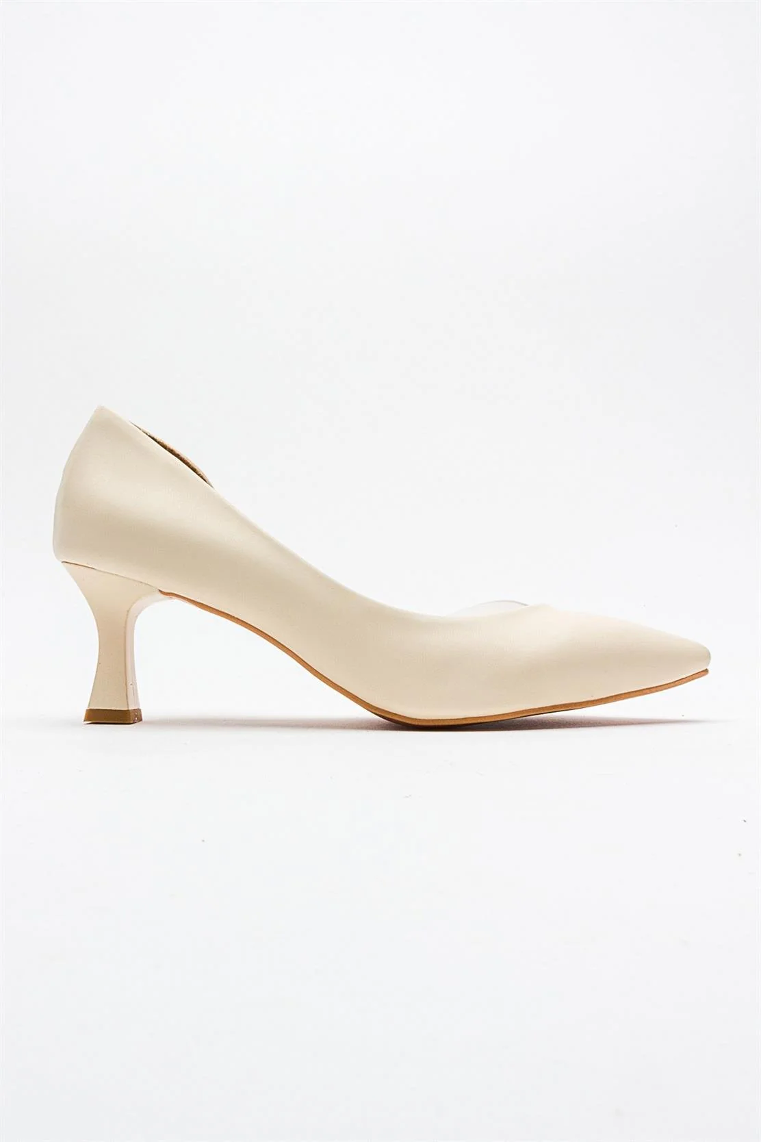 Vera Cream Glitter Pointed Toe Pump (Women) - Image 6