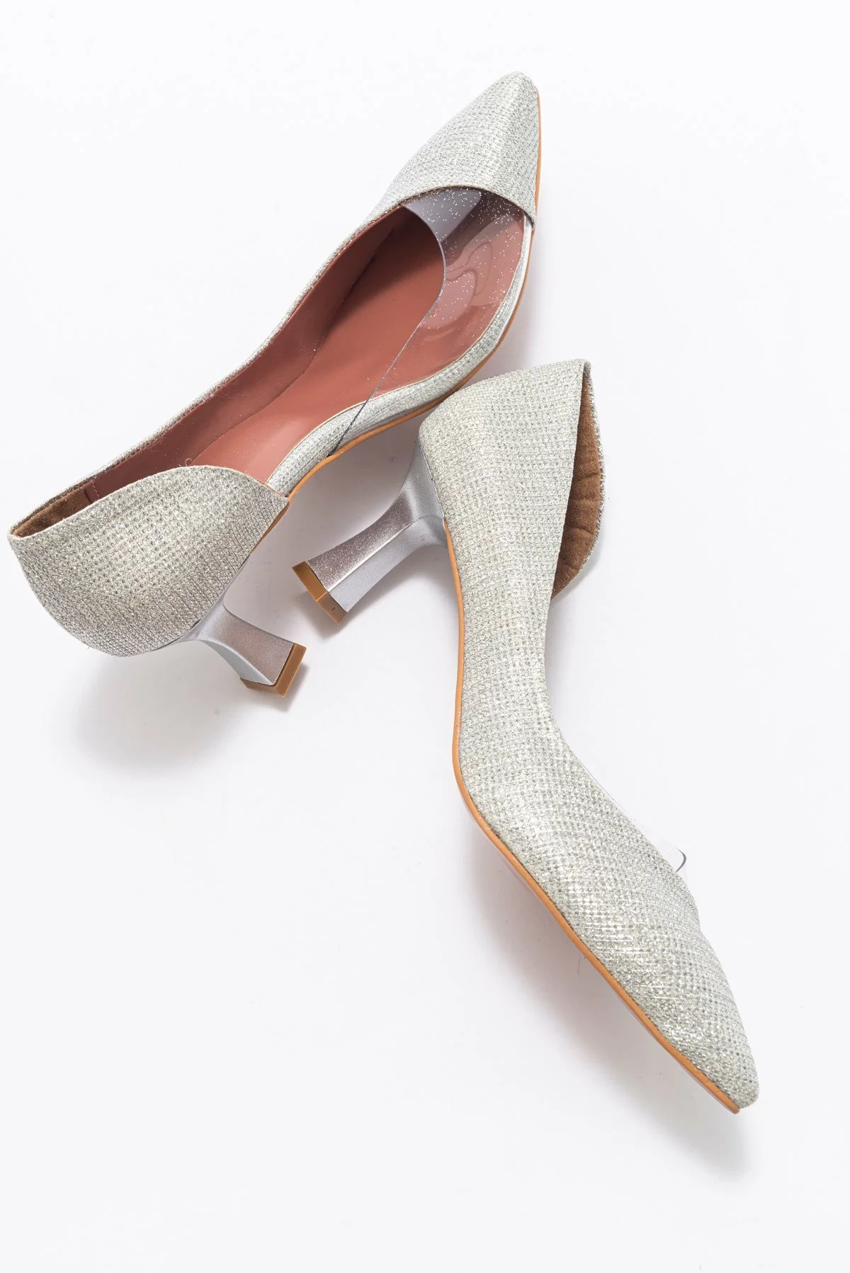 Vera Lame Glitter Pointed Toe Pump (Women) - Image 4