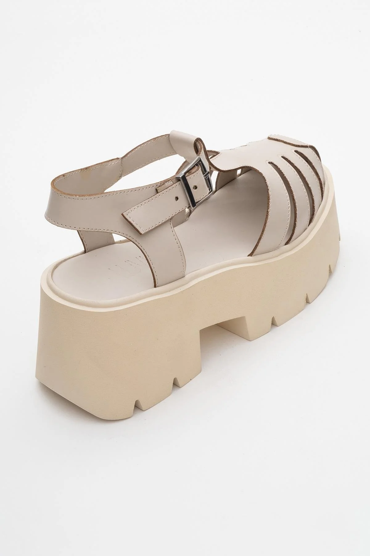 Verua - Beige Platform Sandal (Women) - Image 5