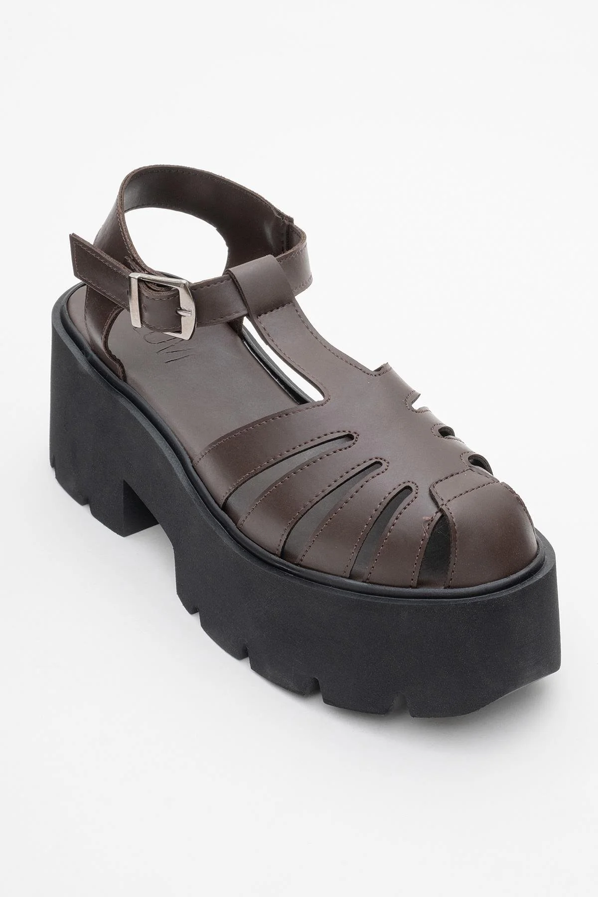 Verua - Brown Platform Sandal (Women) - Image 3