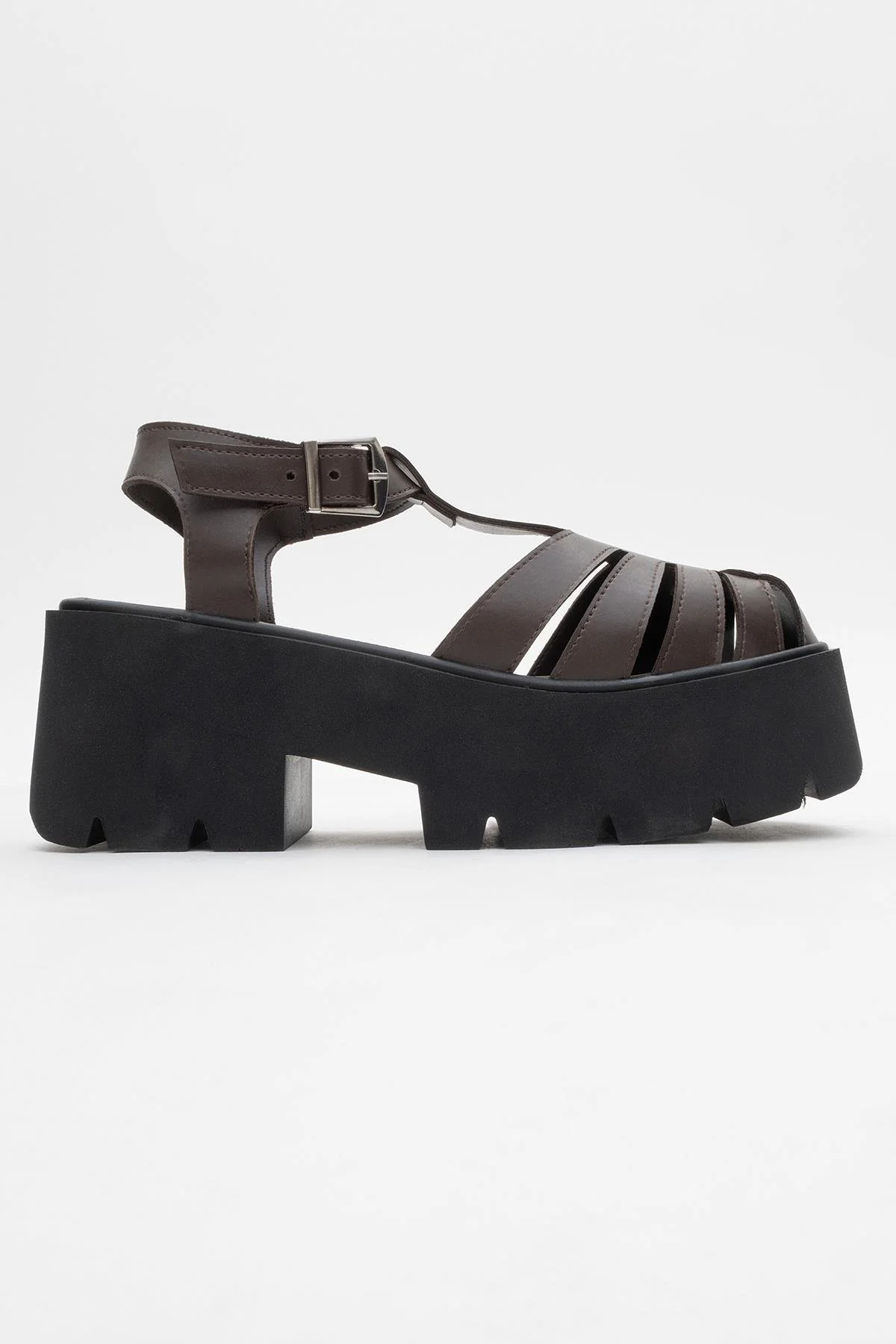 Verua - Brown Platform Sandal (Women) - Image 6