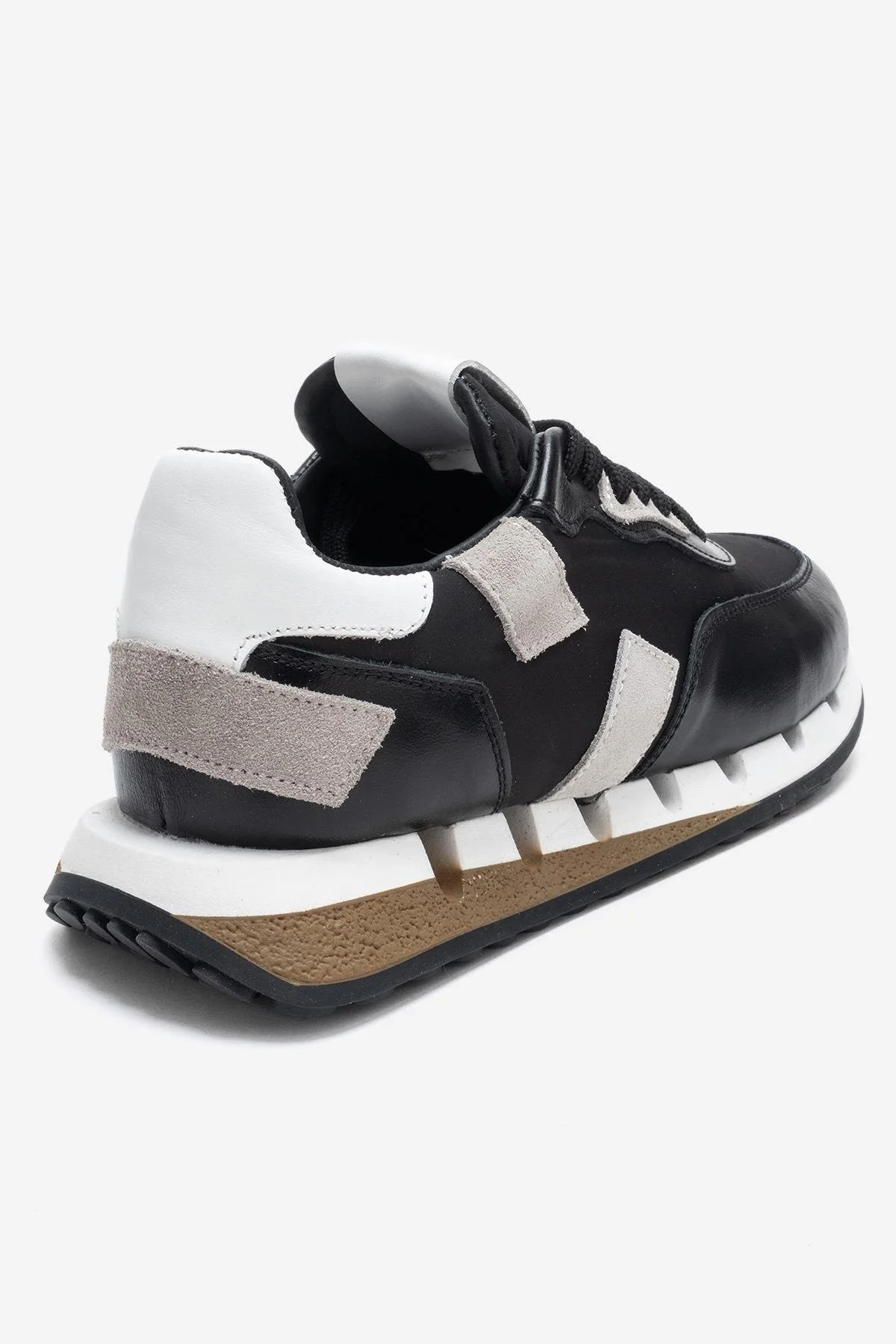 VIAN - Black Genuine Leather Sneaker (Women) - Image 5