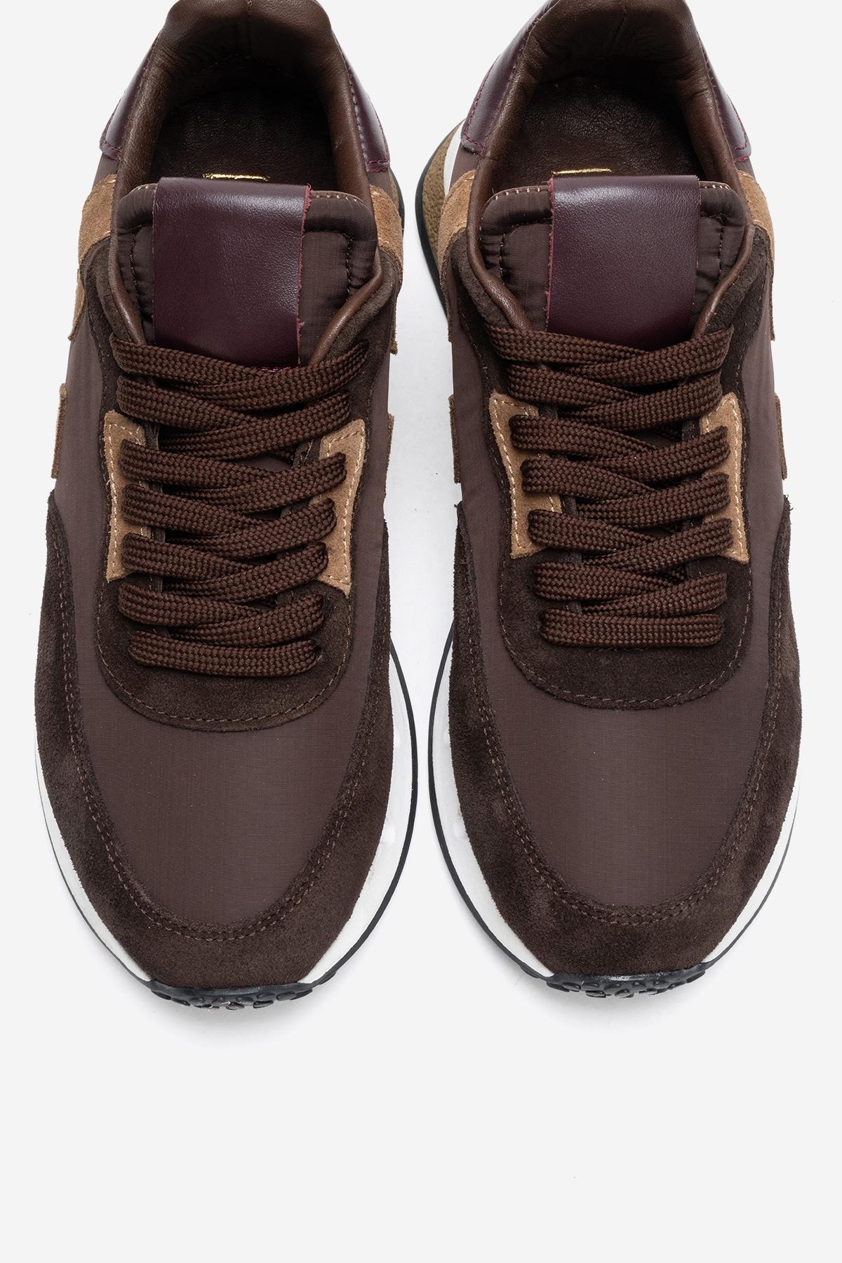 VIAN - Brown Genuine Leather Sneaker (Women) - Image 2