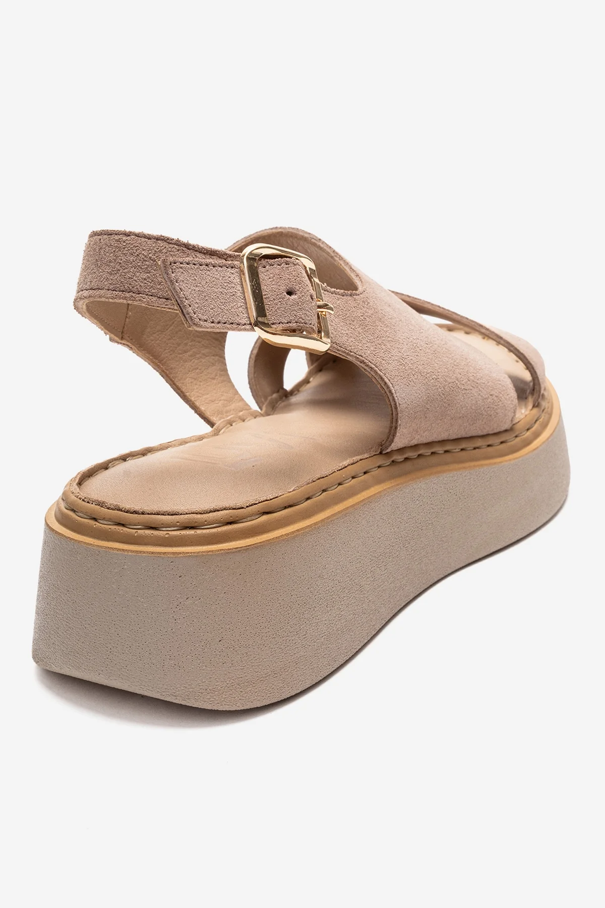 Vien - Beige Genuine Leather Sandal (Women) - Image 5
