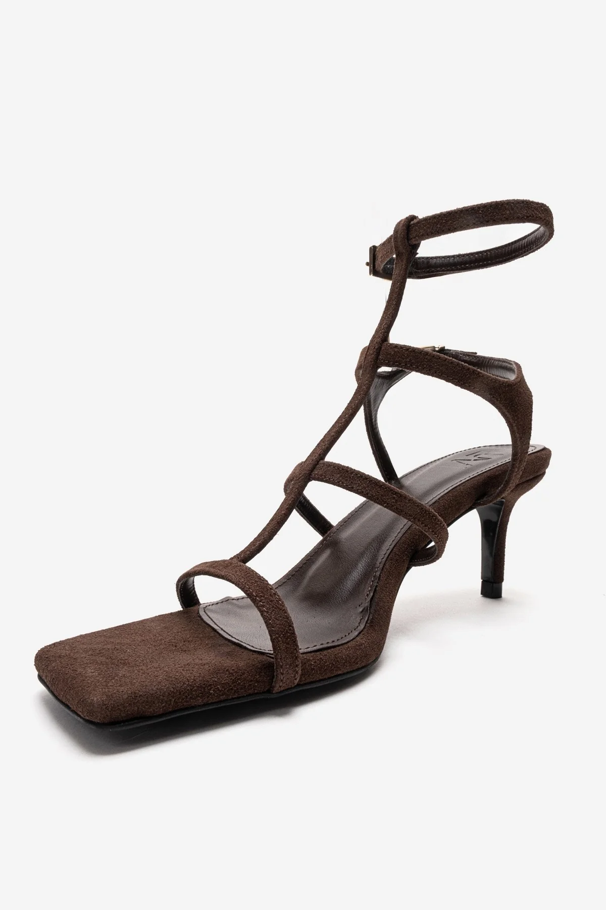 VIENTO - Brown Thin Heel Pump (Women) - Image 6