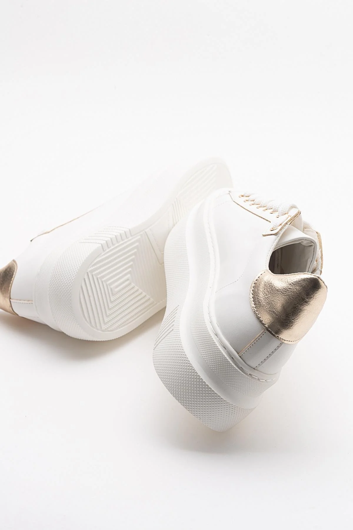 Violette - White Platform Sneakers - Image 4