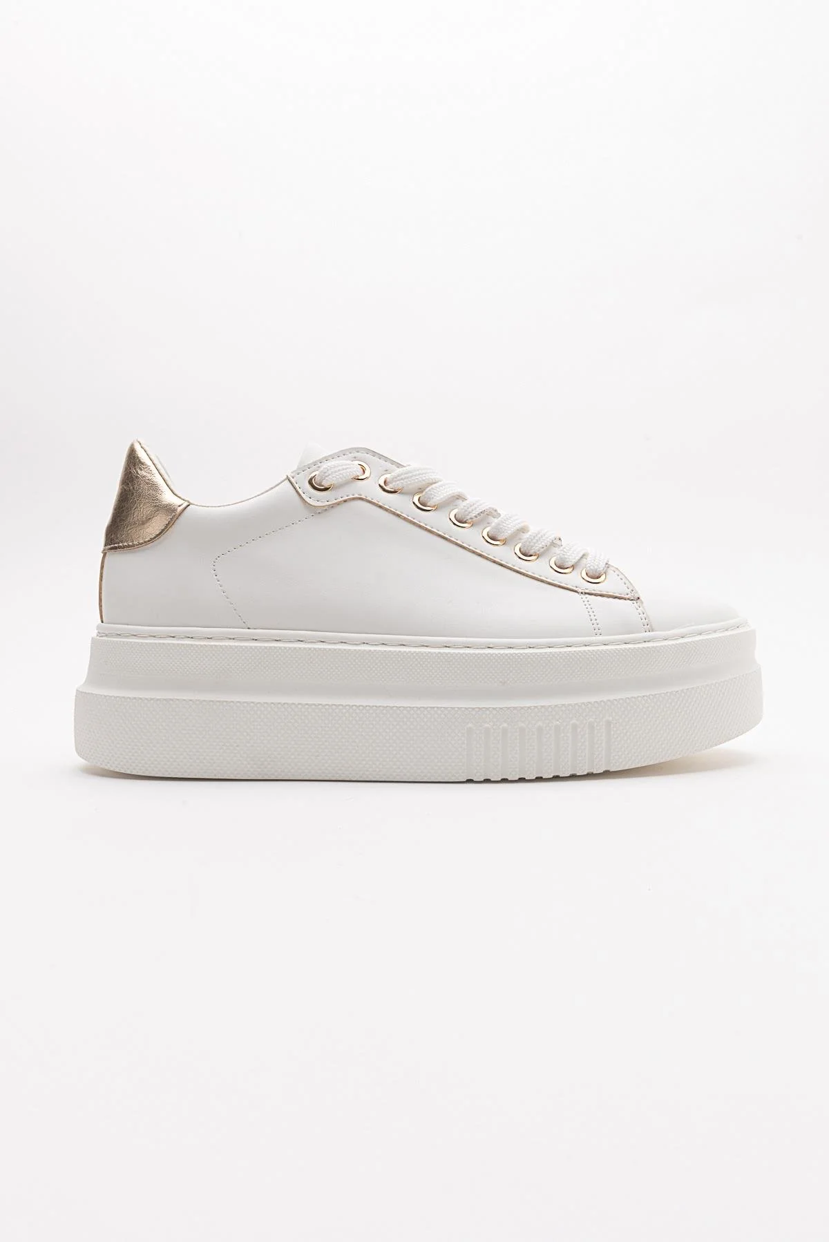 Violette - White Platform Sneakers - Image 7