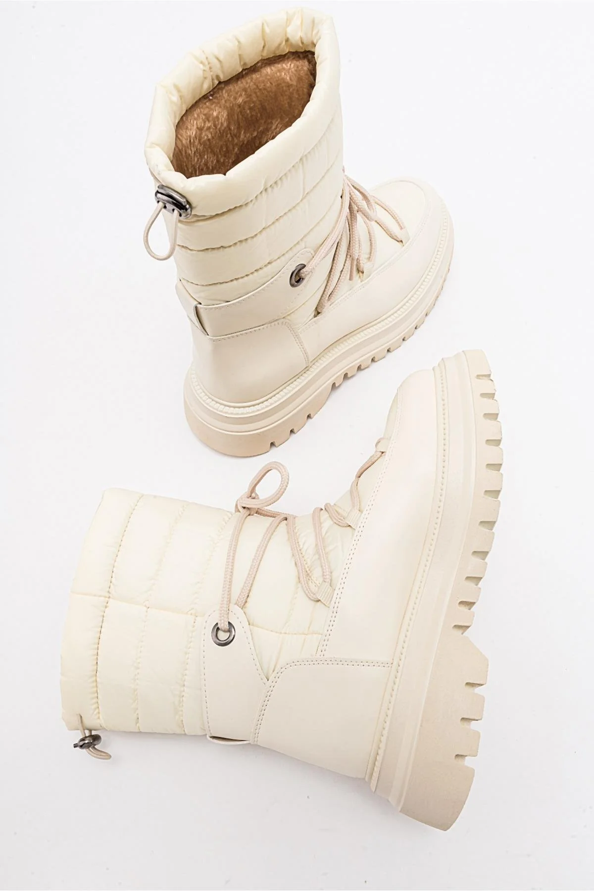 Weld - Beige Snow Boot (Women) - Image 3