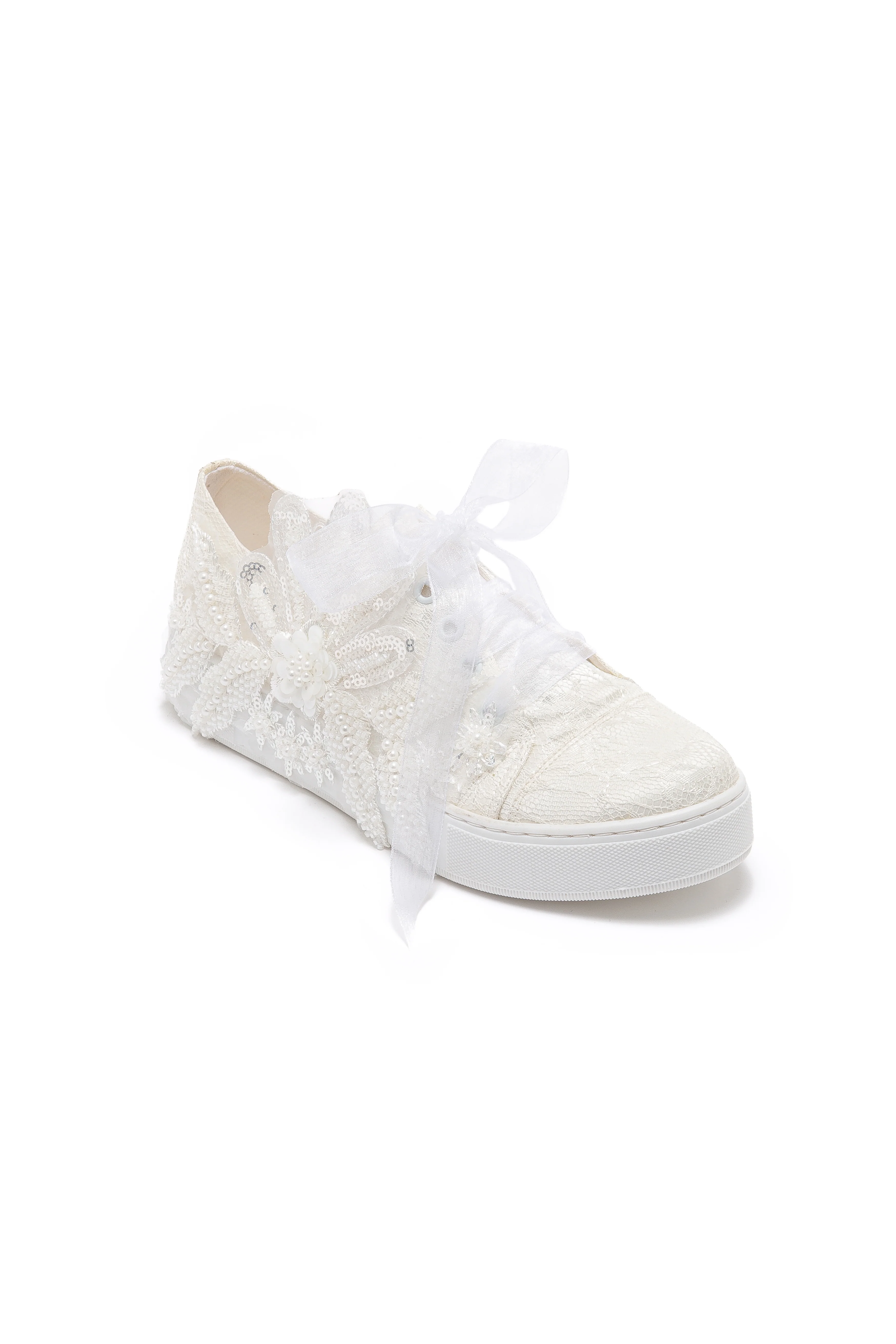 Lora Women’s Bridal Lace Sneaker